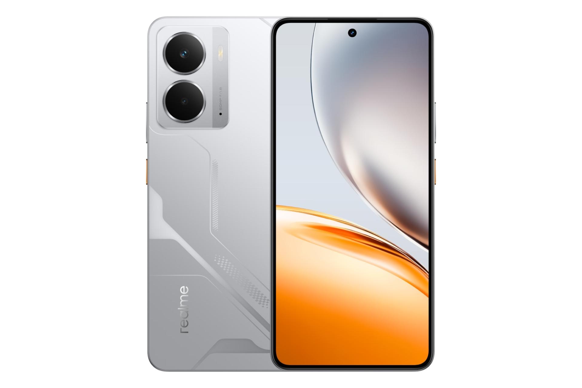 پنل جلو و پشت گوشی موبایل ریلمی Realme Neo7x نقره ای