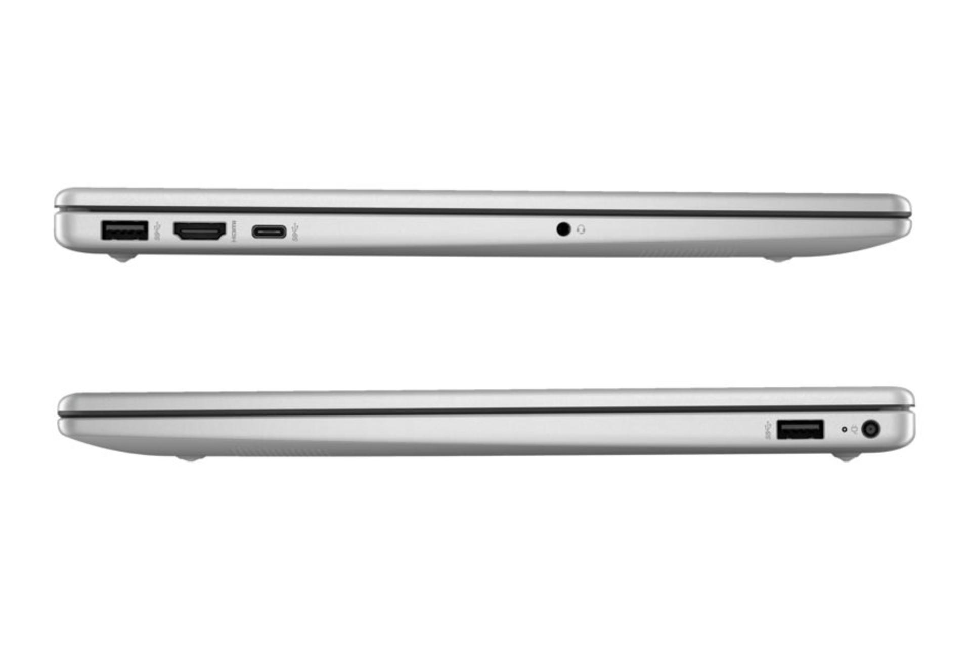 لپ تاپ اچ پی HP 15-fd0043nq نمای جانبی و درگاه ها