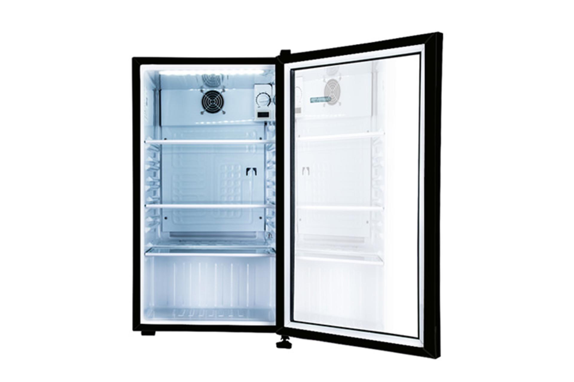 یخچال ایستکول EASTCOOL TM-4294-CS رنگ مشکی نمای داخل