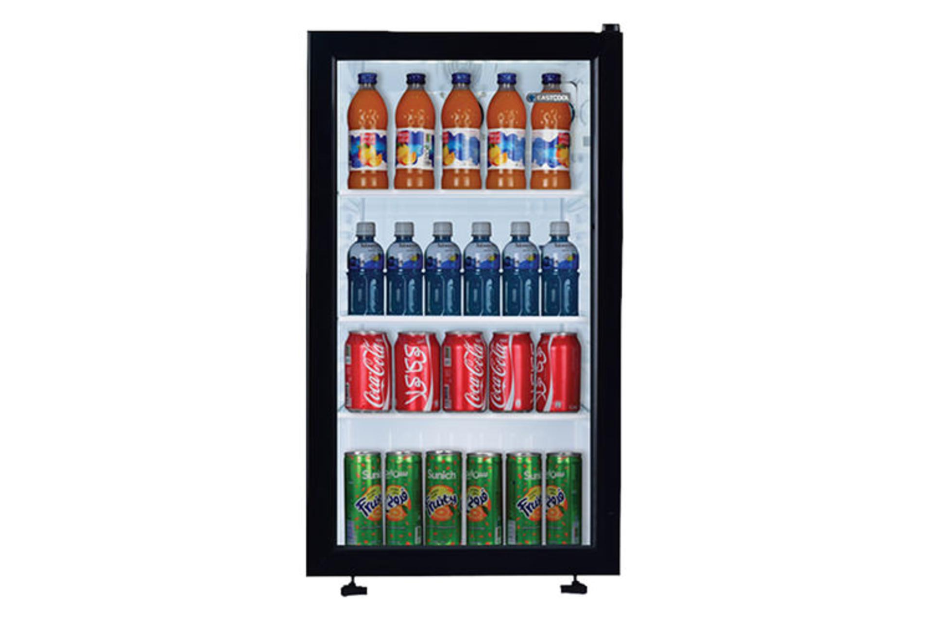 یخچال ایستکول EASTCOOL TM-4294-CS رنگ مشکی نمای جلو