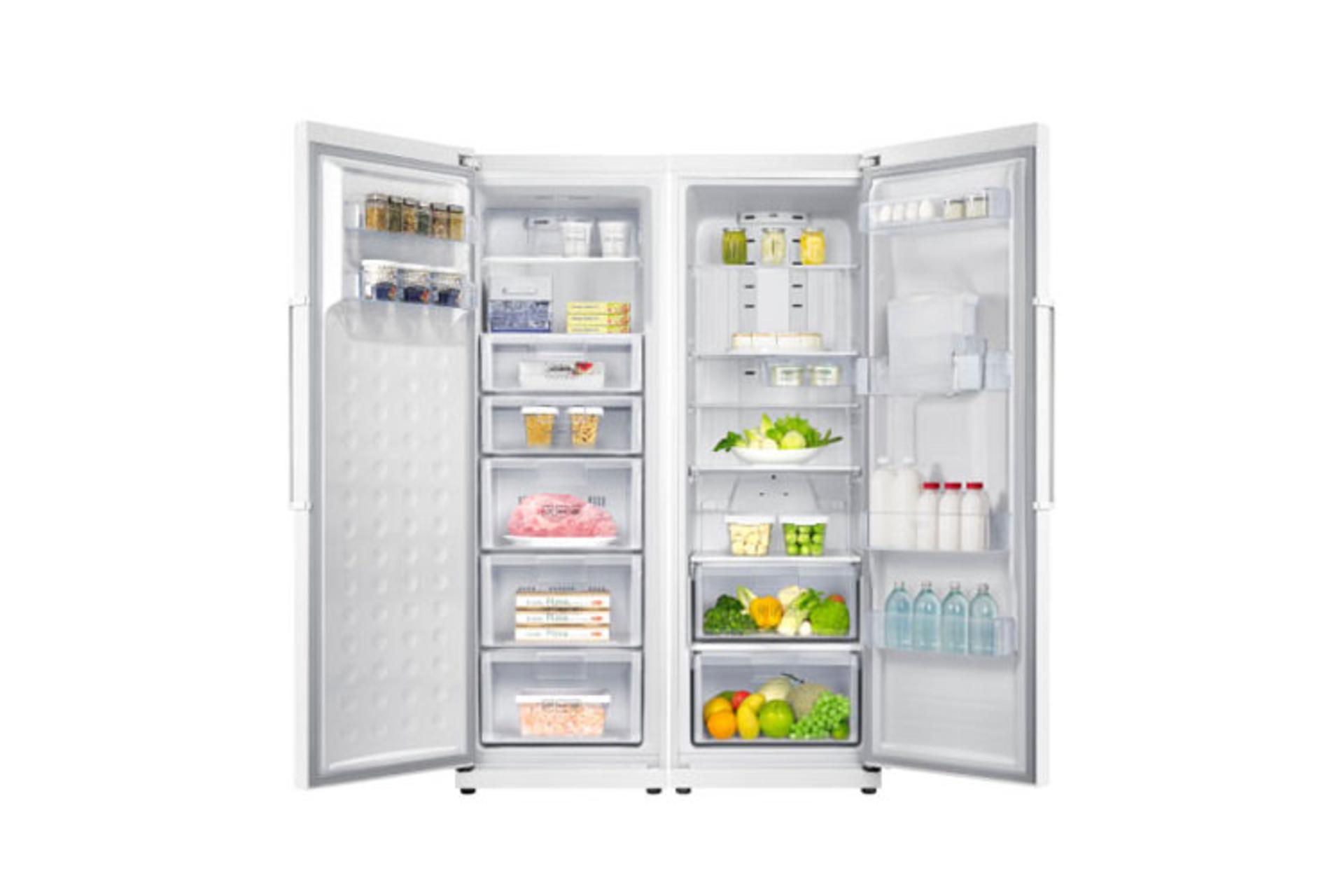 یخچال فریزر سام الکترونیک SAM Electronic RR65 RZ65 نمای داخل