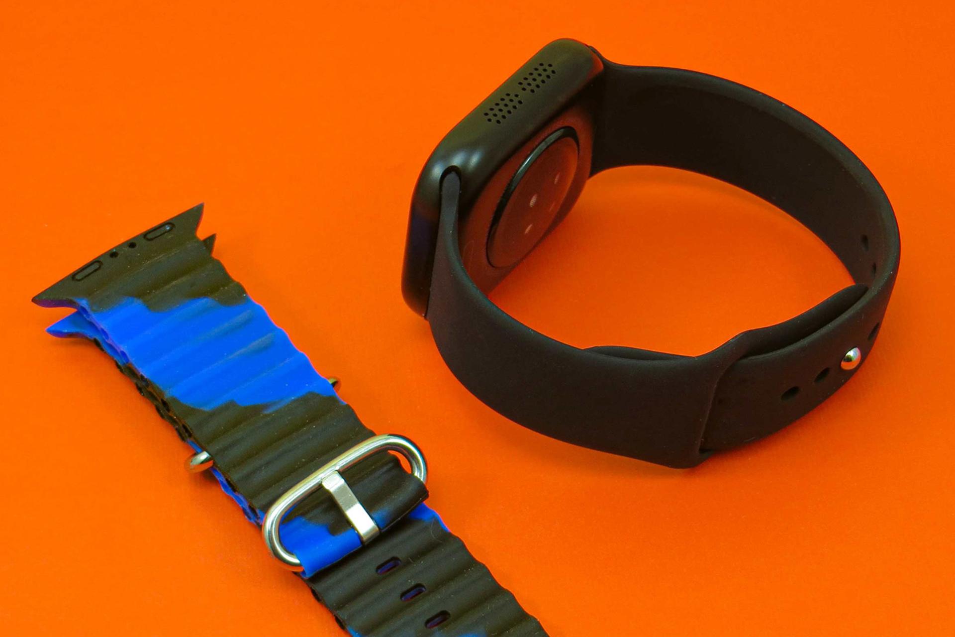 نمای پشتی ساعت هوشمند ورنا VERNA W46 MAX