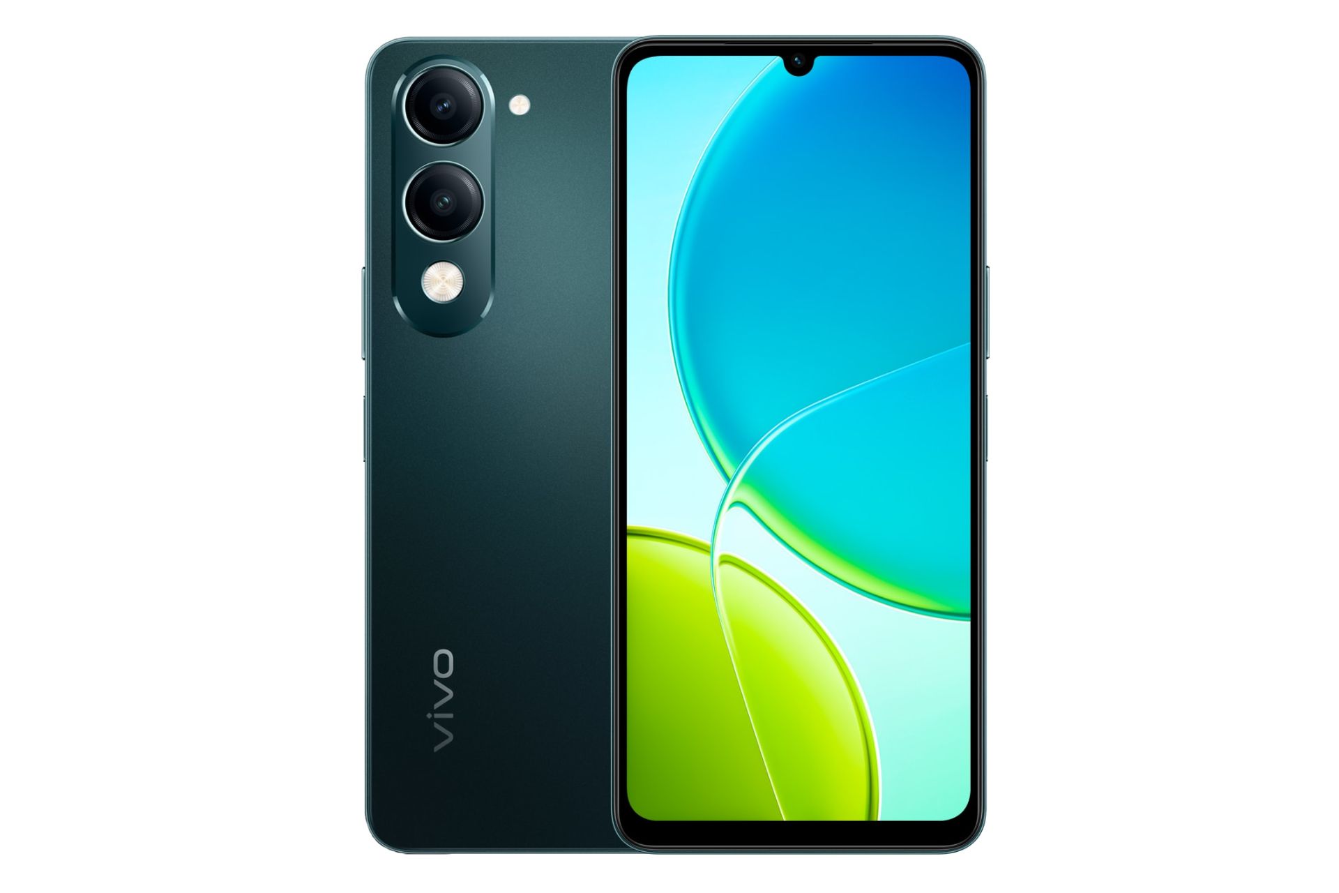 پنل جلو و پشت گوشی موبایل ویوو vivo Y04 سبز تیره