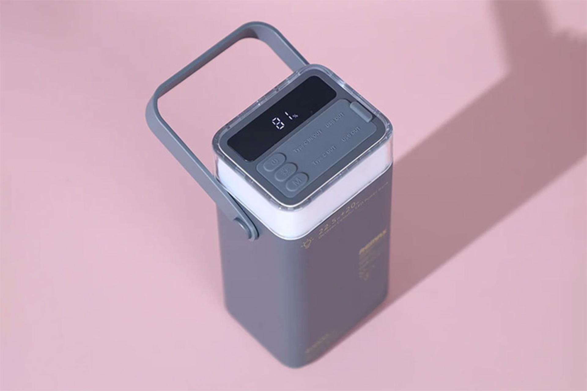 نمای کناری پاور بانک ریمکس Remax RPP-596 40000mAh