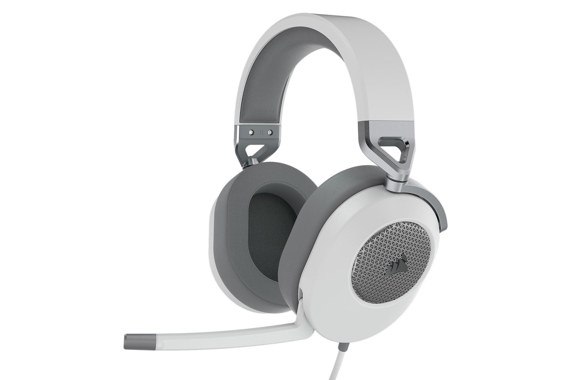 هدفون کورسیر HS65 SURROUND رنگ سفید
