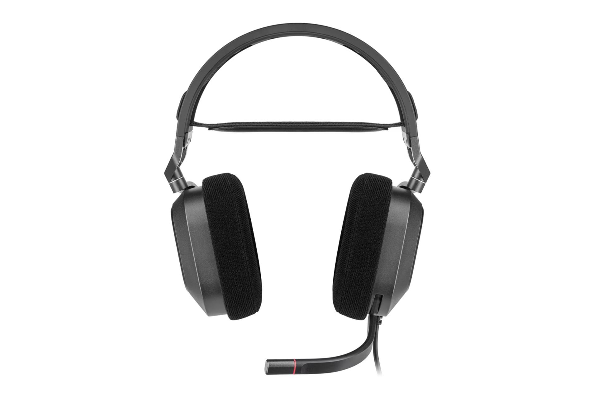 هدفون کورسیر HS80 RGB رنگ مشکی