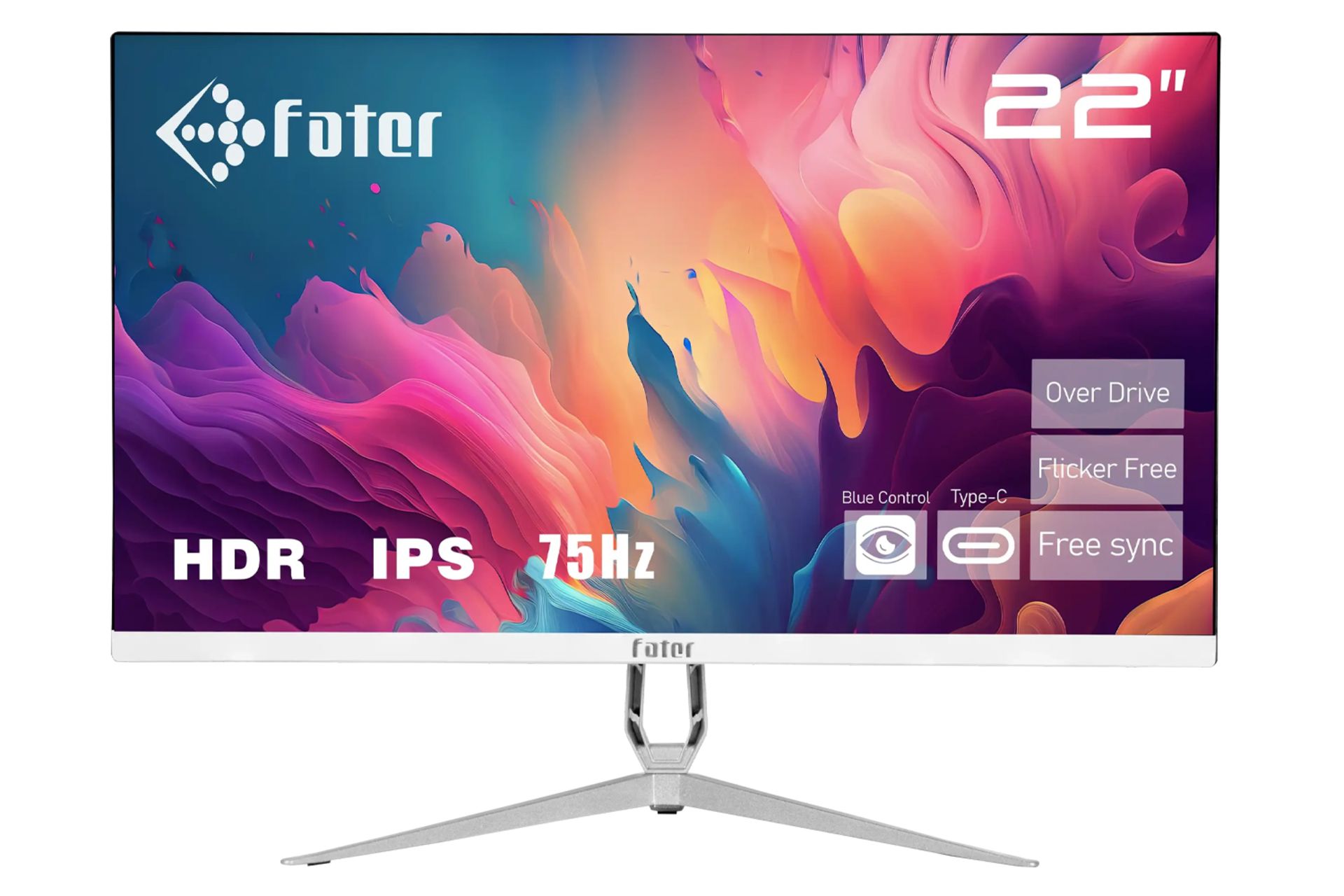 رزولوشن و کیفیت تصویر مانیتور فاطر 22 اینچ مدل F22-075W4