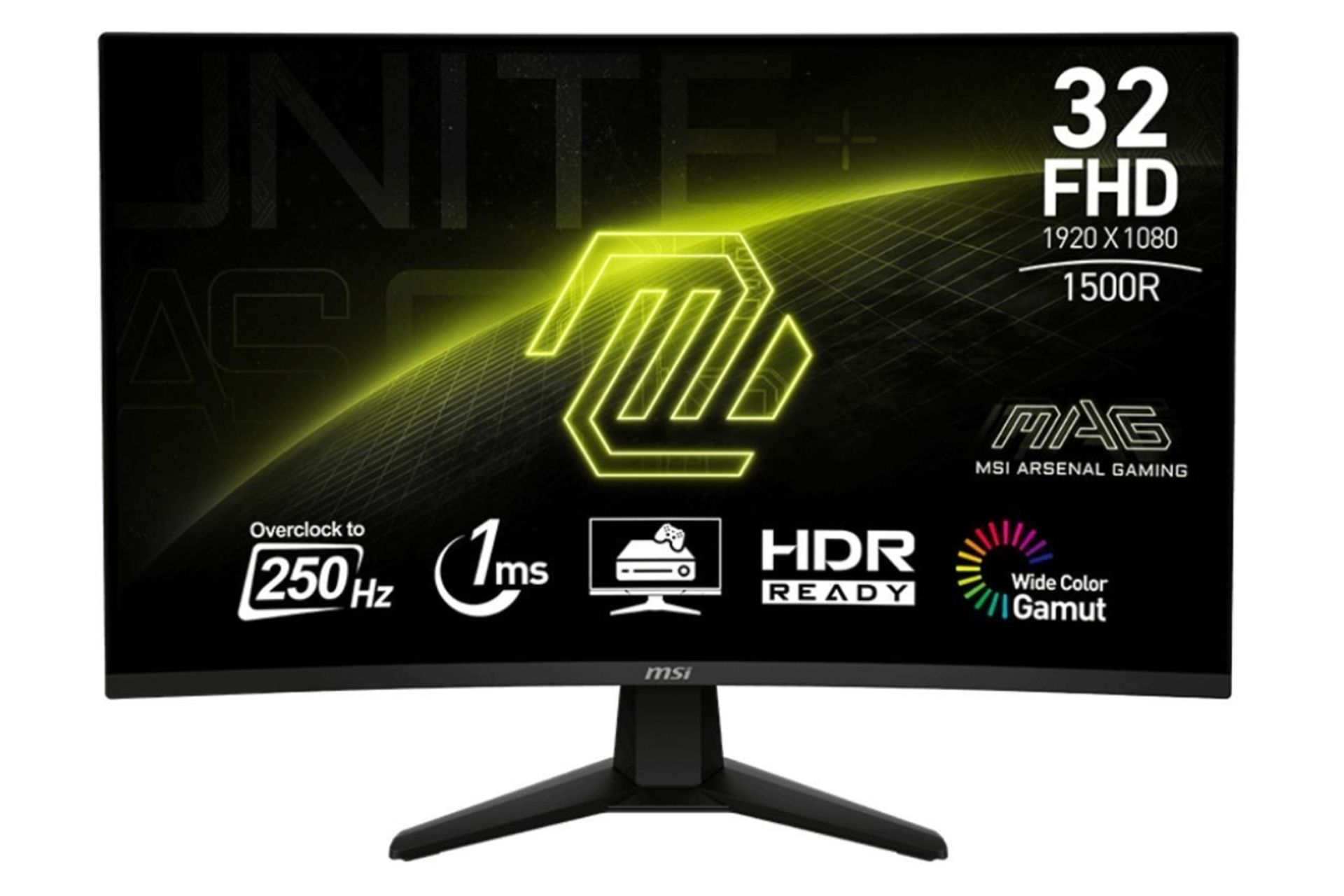 رزولوشن و کیفیت تصویر مانیتور ام اس آی 32 اینچ مدل MAG 32C6X