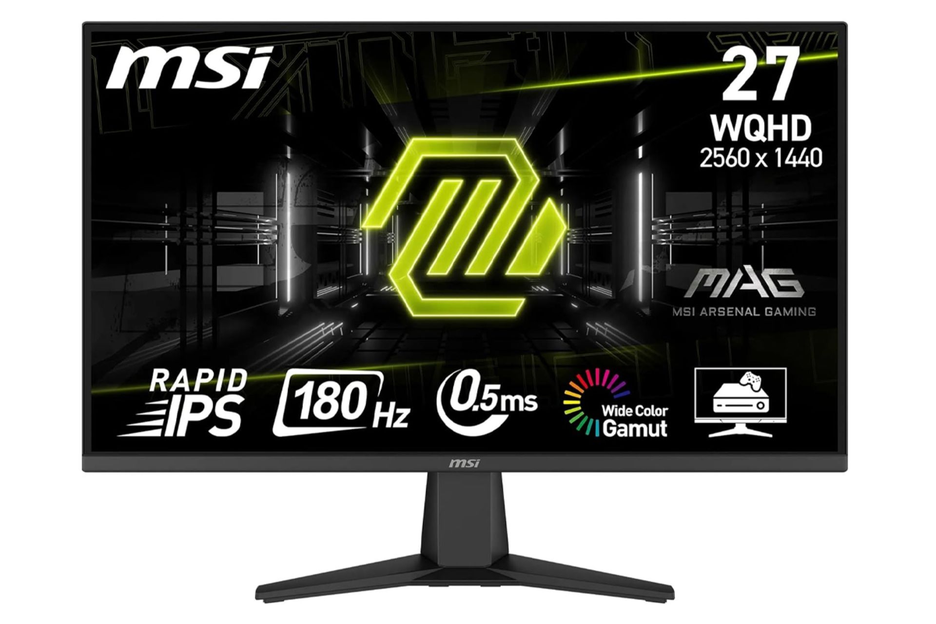 رزولوشن و کیفیت تصویر مانیتور ام اس آی 27 اینچ مدل MAG 275QF