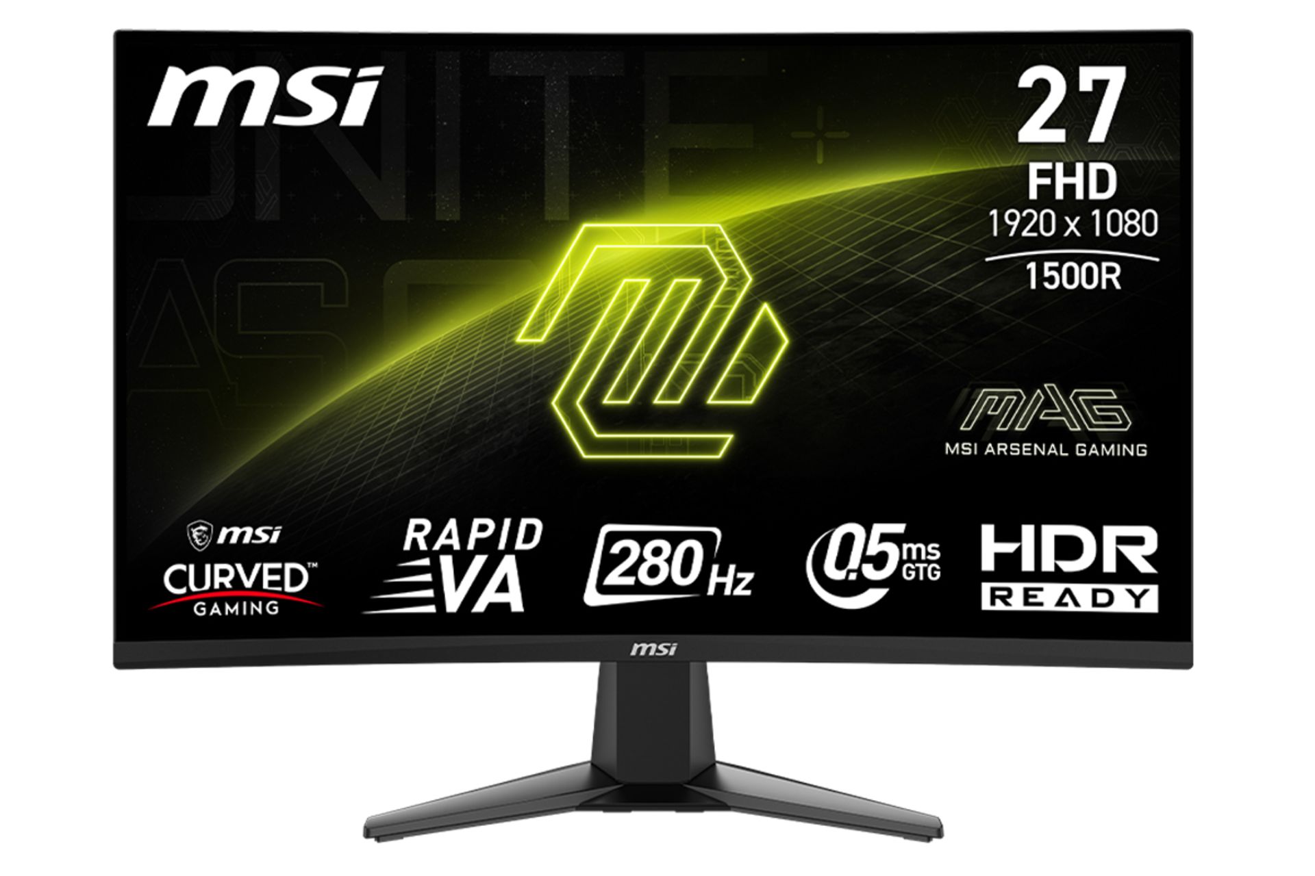 رزولوشن و کیفیت تصویر مانیتور ام اس آی 27 اینچ مدل MAG 276CXF