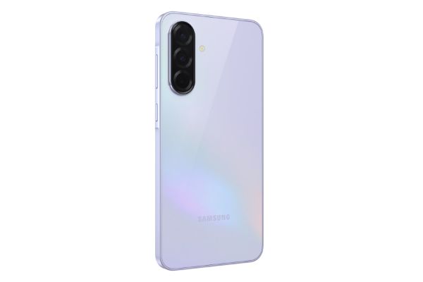 سمت چپ پنل پشت گوشی موبایل گلکسی A36 سامسونگ ارغوانی / Samsung Galaxy A36