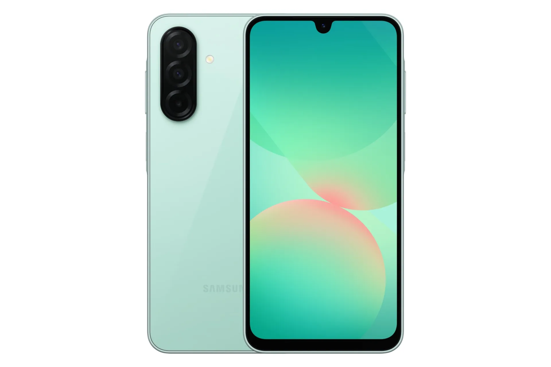 پنل جلو و پشت گوشی موبایل گلکسی A26 سامسونگ سبز نعنایی / Samsung Galaxy A26