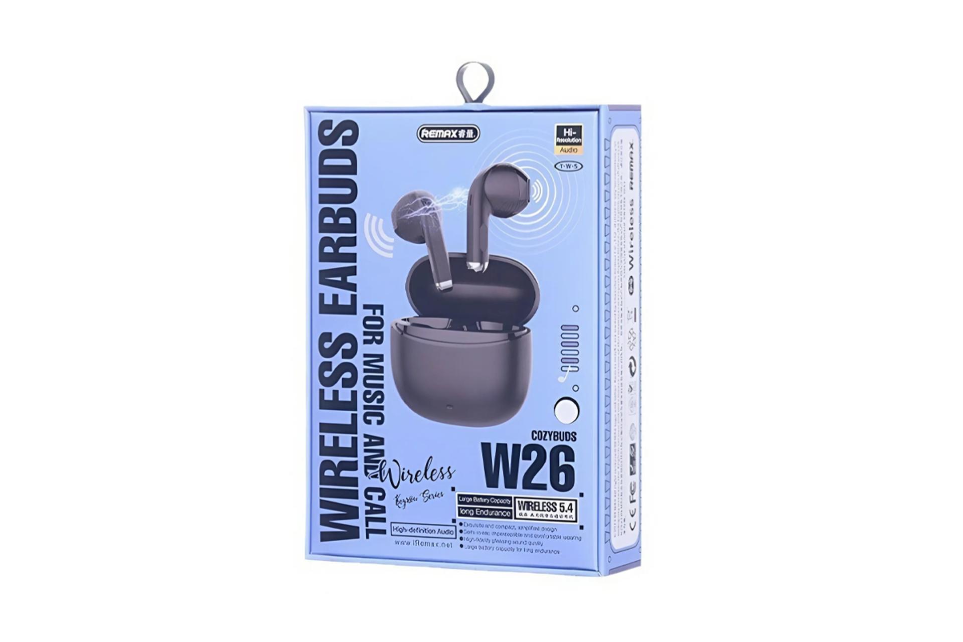 جعبه هدفون ریمکس CozyBuds W26