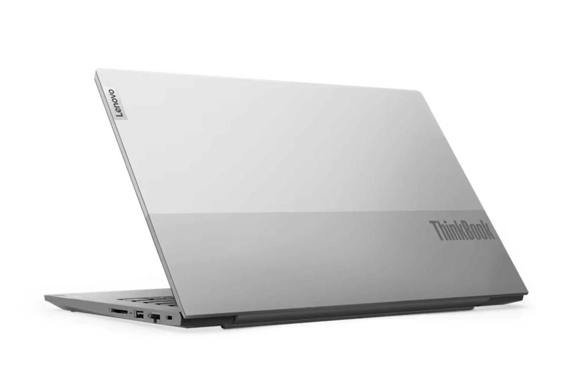 لپ تاپ لنوو Lenovo ThinkBook 14 G4 IAP نمای پشت و درگاه های راست