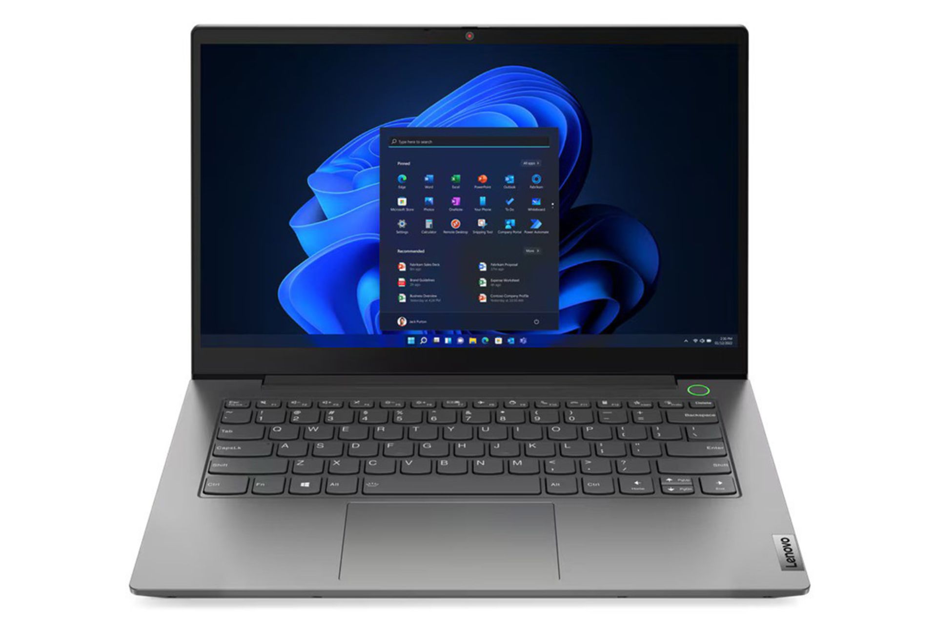 لپ تاپ لنوو Lenovo ThinkBook 14 G4 IAP نمای جلو