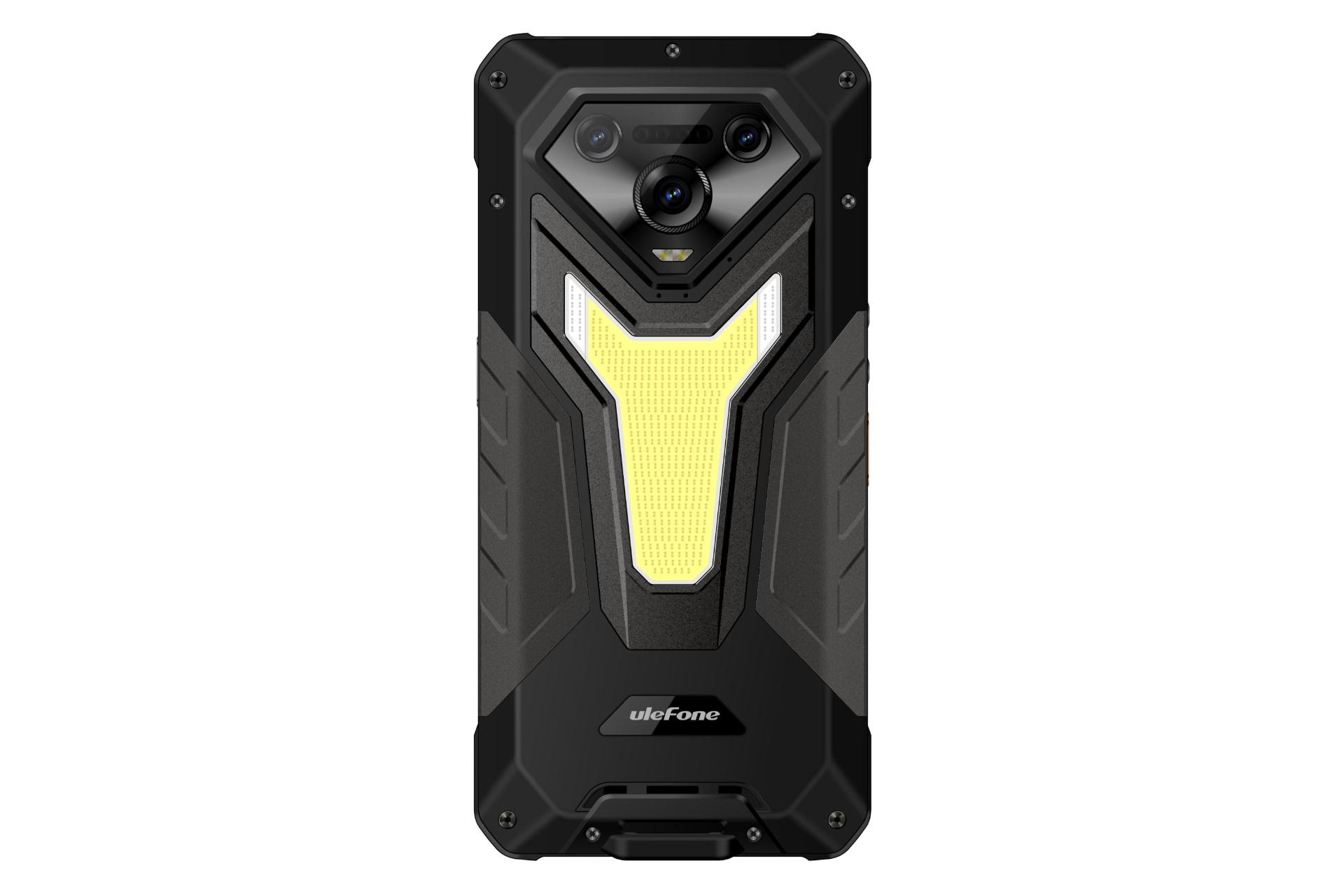 پنل پشت و چینش دوربین گوشی موبایل آرمور 34 پرو یولفون / Ulefone Armor 34 Pro