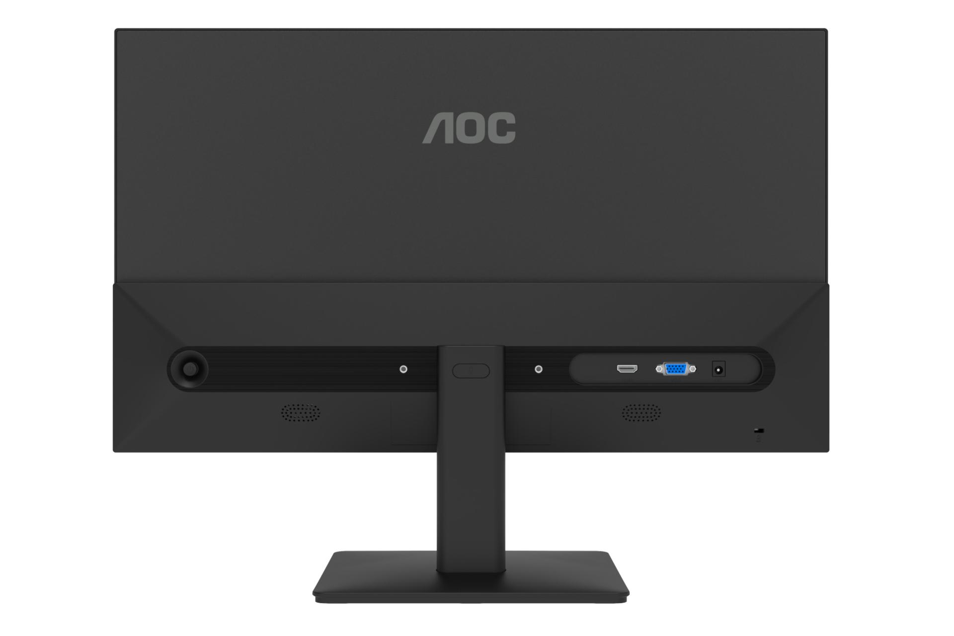 نمای پشت و بدنه مانیتور ای او سی 22 اینچ مدل 22B20JHN2