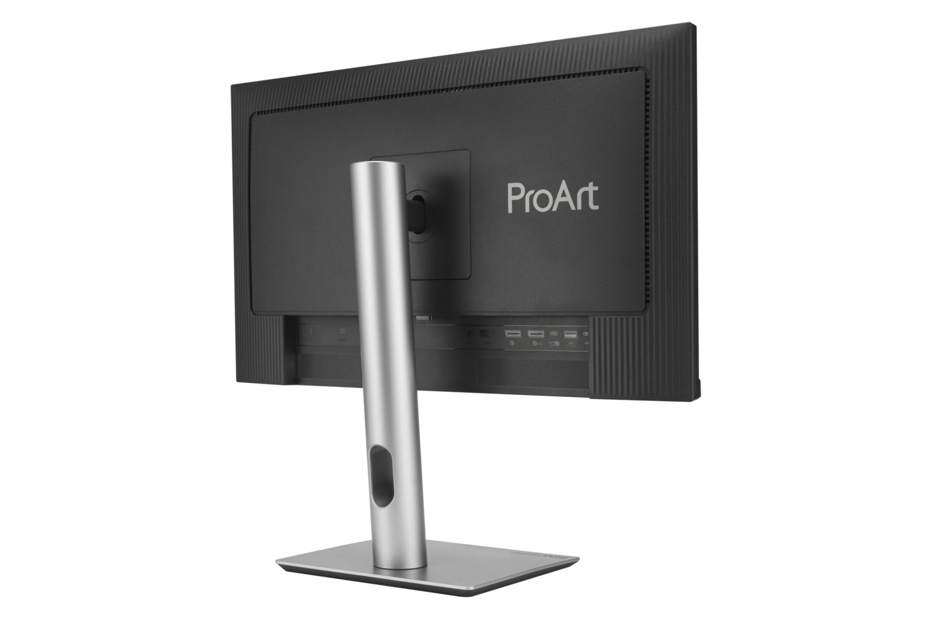 نمای پشت و بدنه مانیتور ایسوس 24 اینچ مدل ProArt PA24ACRV