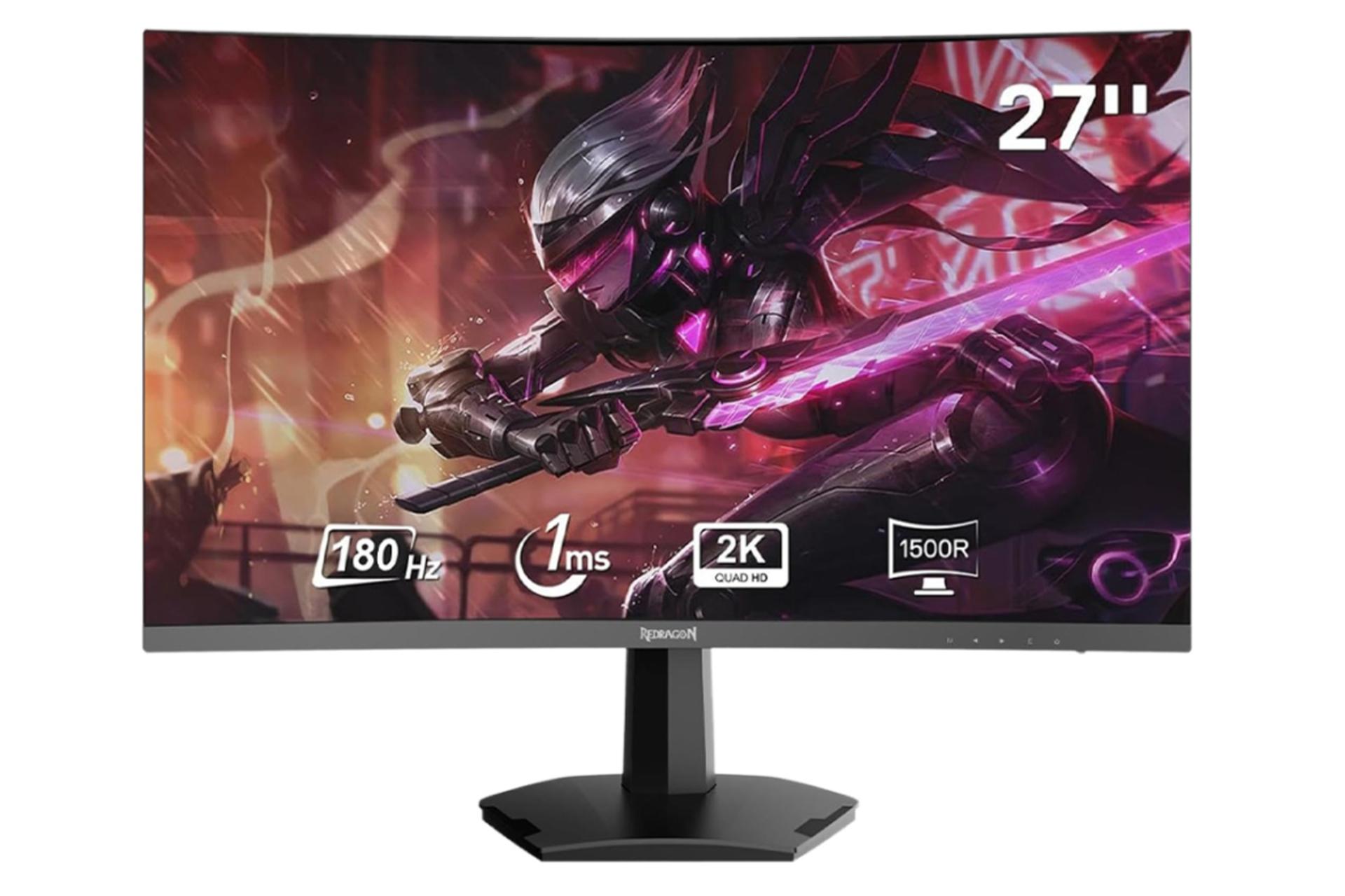 رزولوشن و کیفیت تصویر مانیتور ردراگون 27 اینچ مدل GM27H10QC