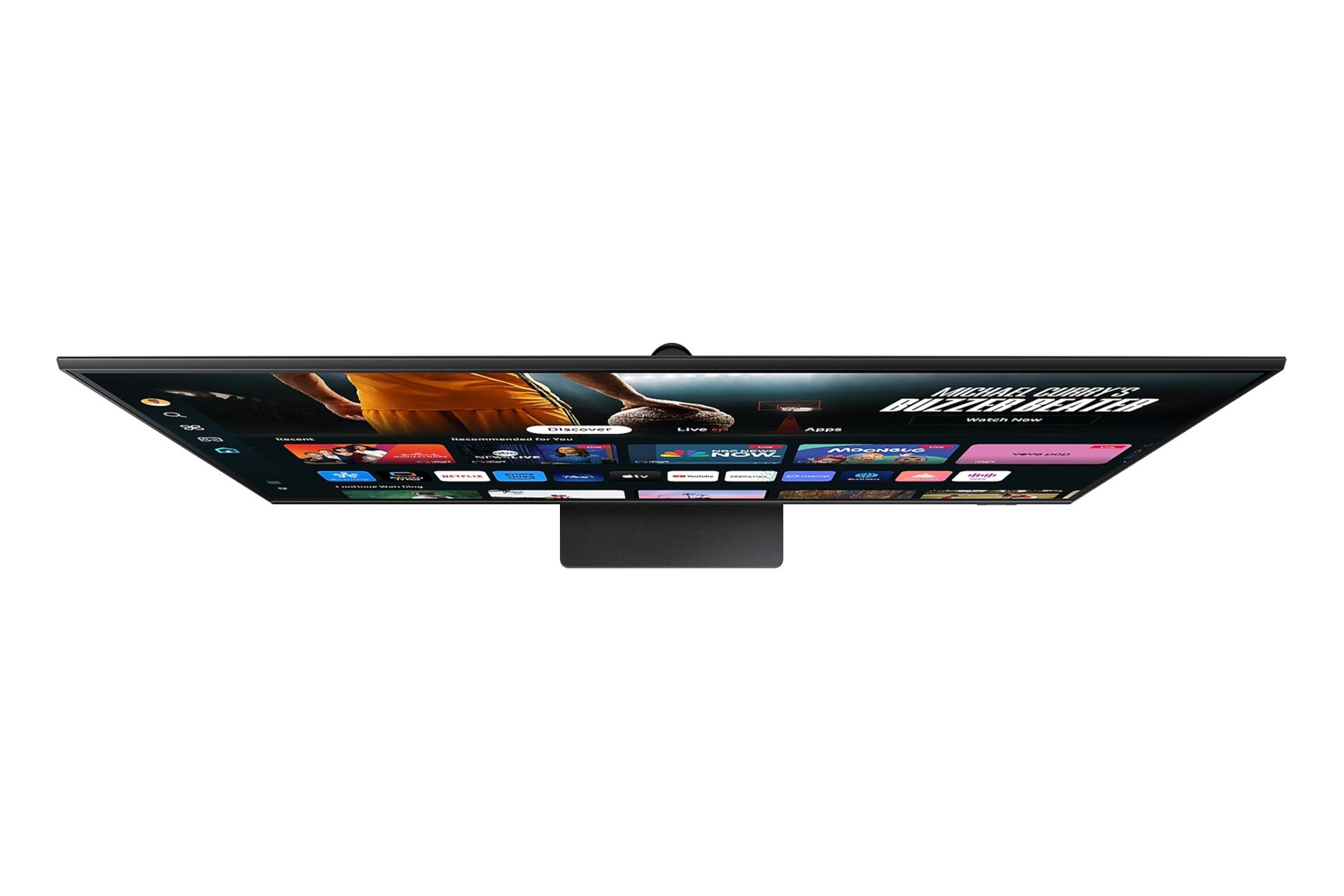 مانیتور سامسونگ 43 اینچ مدل M70D UHD Smart Monitor M7 نمای بالا