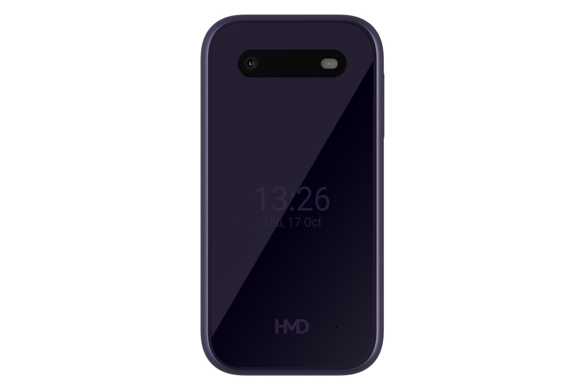 نمایشگر خارجی گوشی موبایل اچ ام دی HMD 2660 Flip بنفش تیره