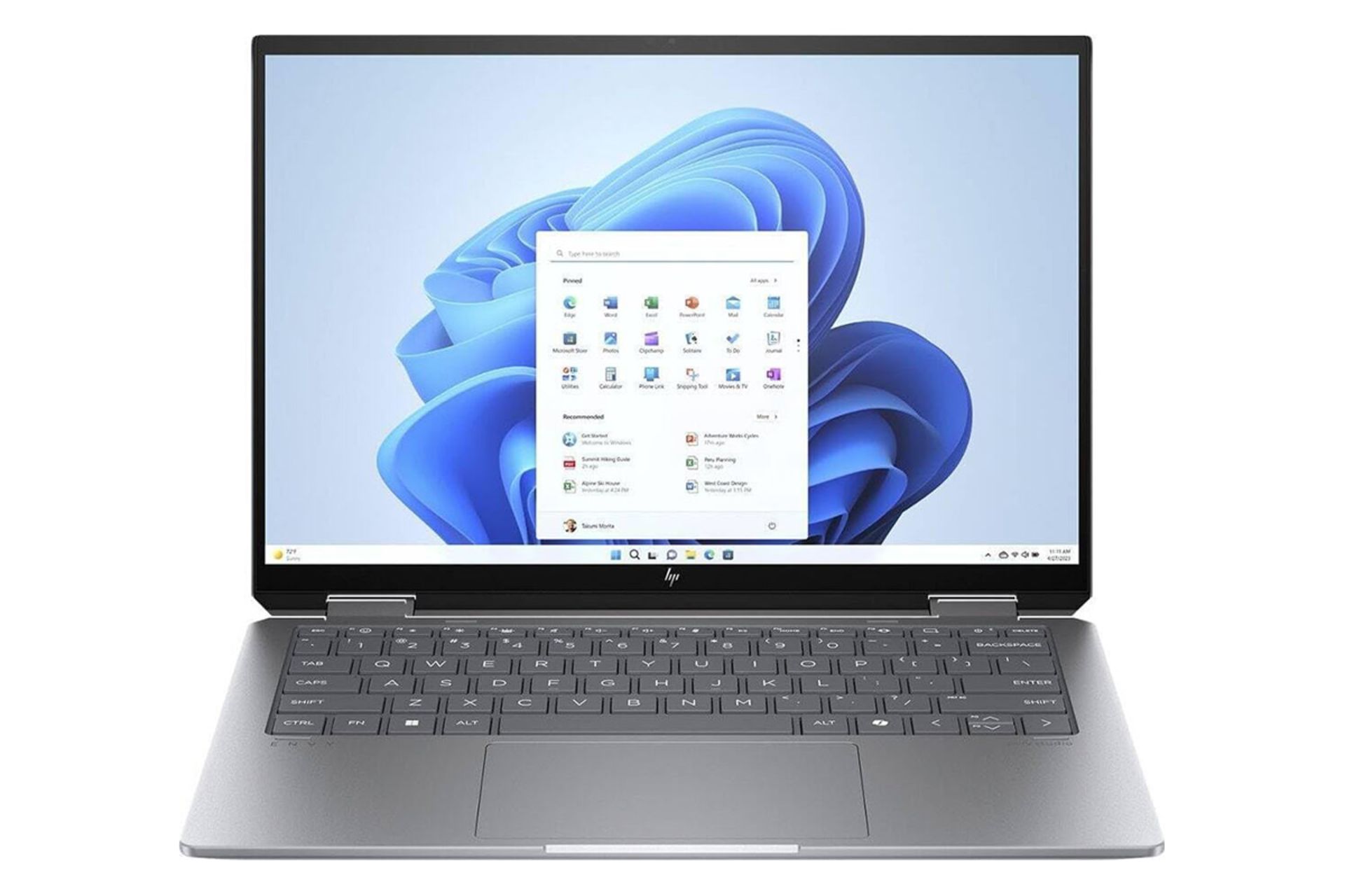 لپ تاپ اچ پی HP ENVY x360 14-fc0023dx نمای جلو