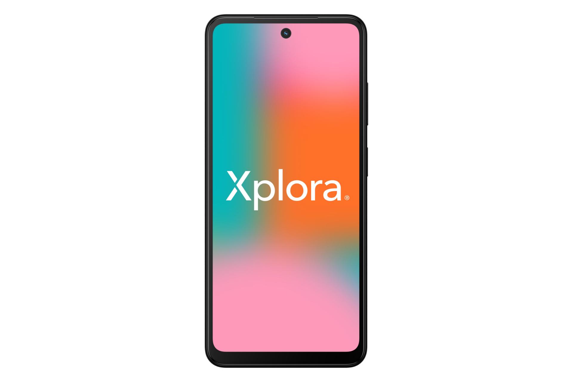 پنل جلو و صفحه نمایش گوشی موبایل اچ ام دی فیوژن X1 مشکی / HMD Fusion X1