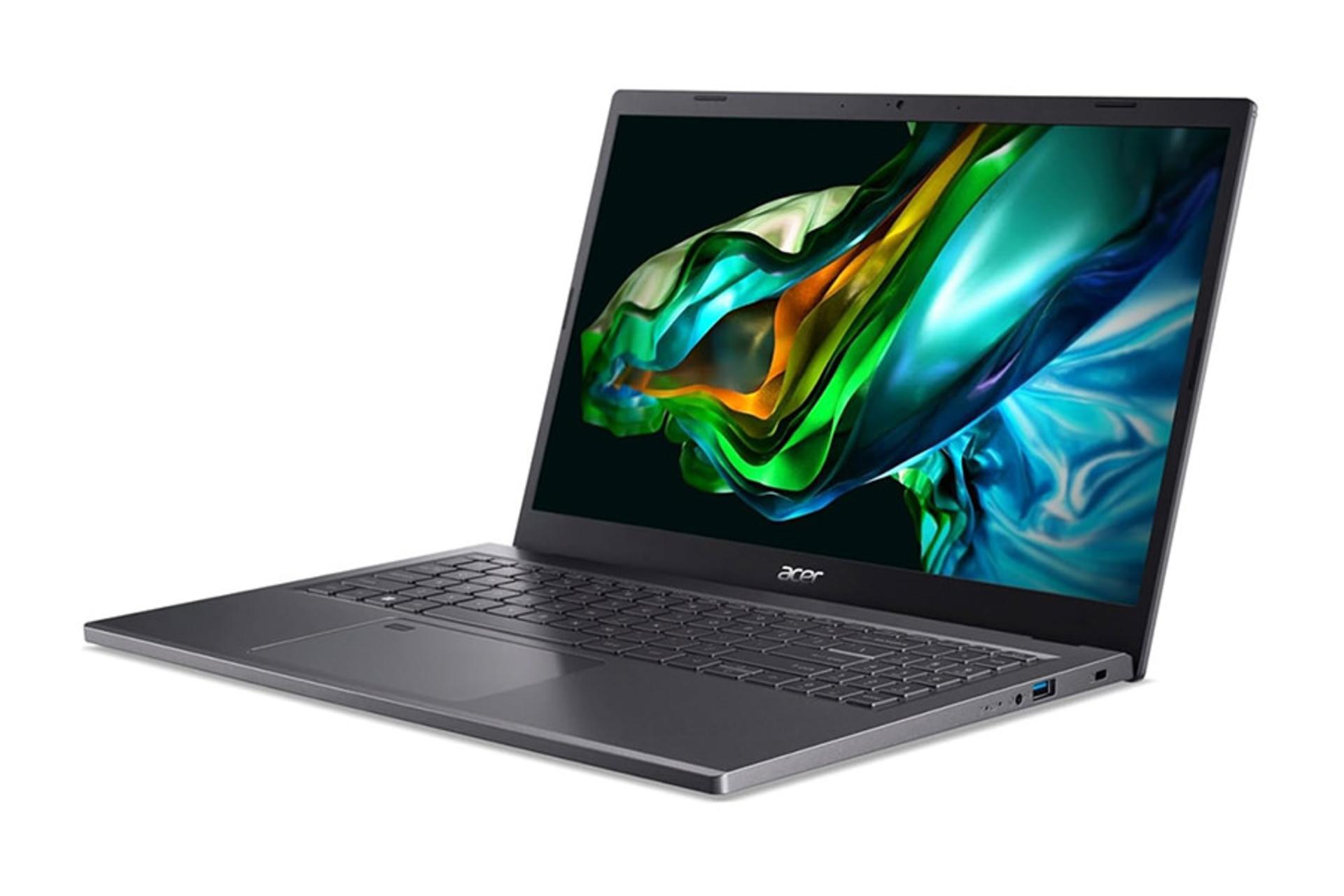 لپ تاپ ایسر Acer Aspire 5 A515-58M-79CS نمای جلو و راست