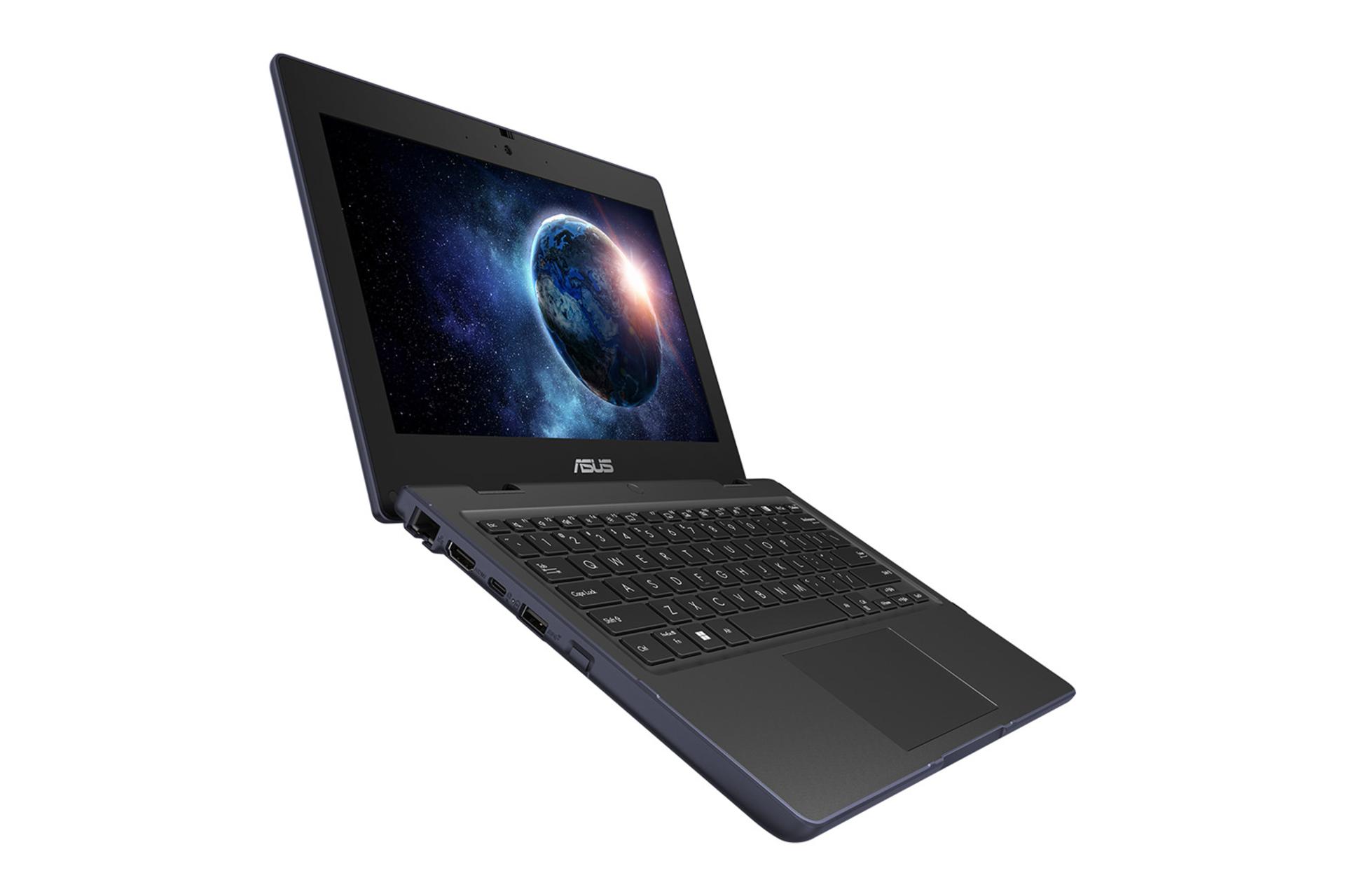 لپ تاپ ایسوس ASUS BR1102C نمای جلو و چپ