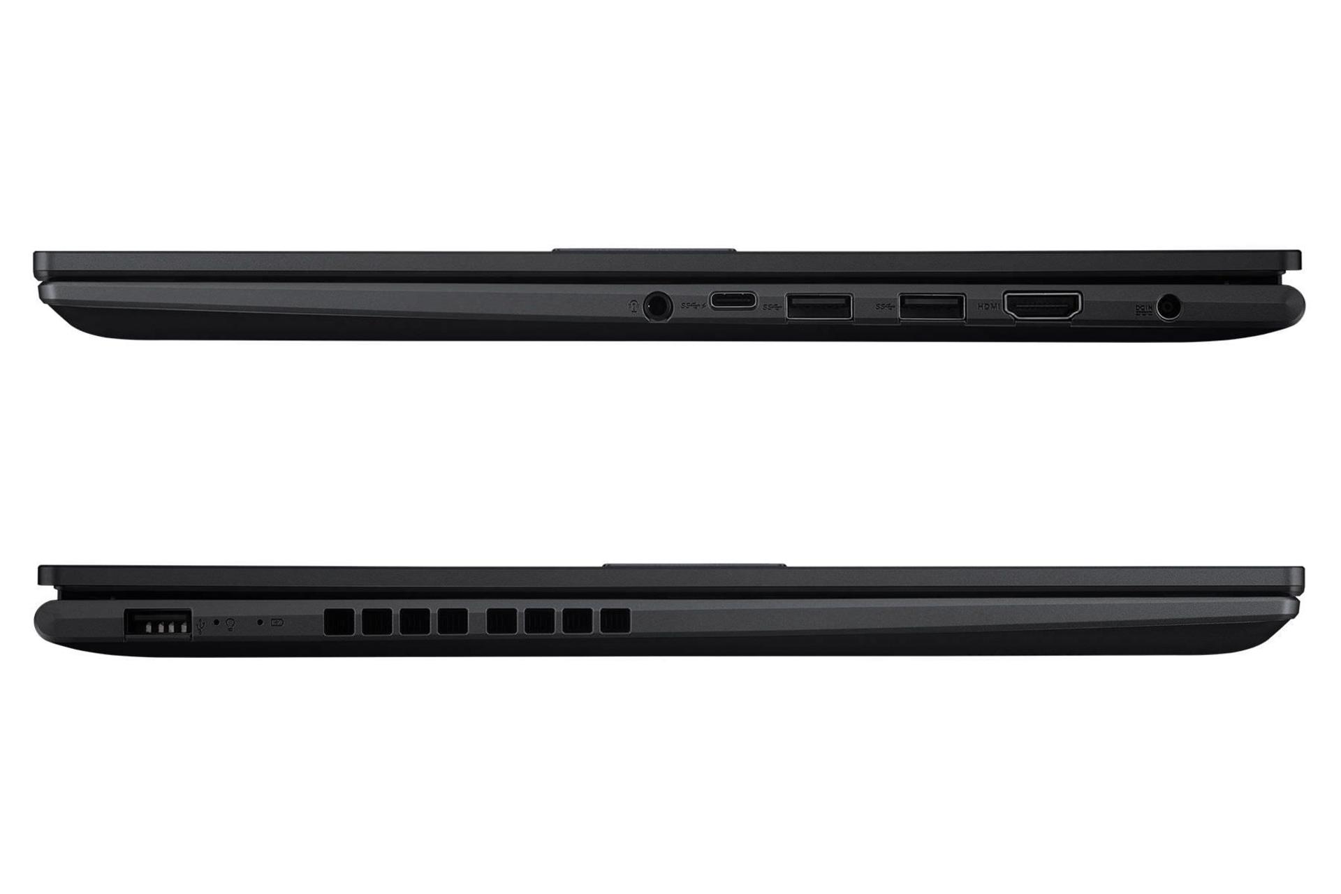 لپ تاپ ایسوس ASUS VivoBook 16 F1605VAP نمای جانبی و درگاه ها