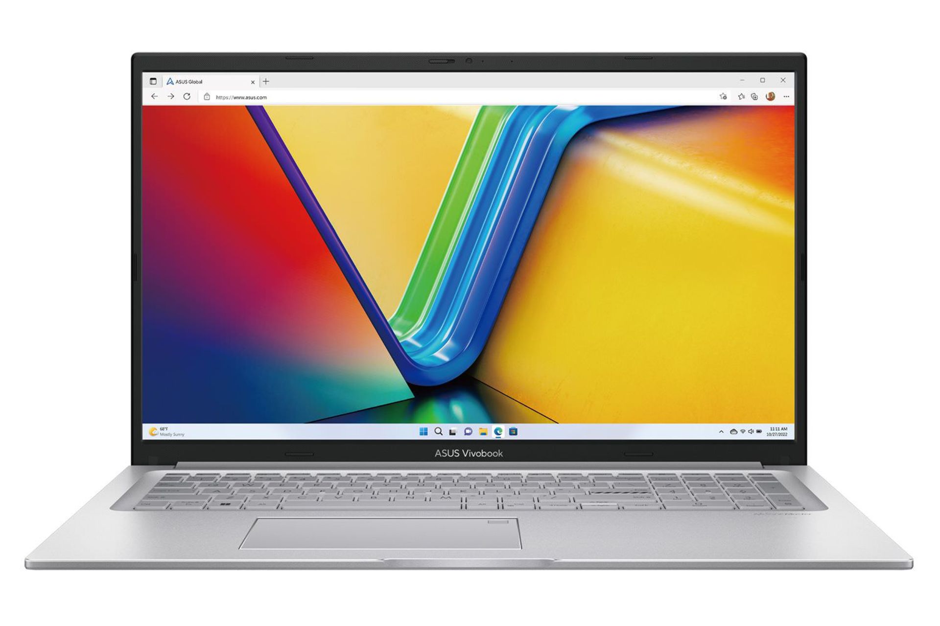 لپ تاپ ایسوس ASUS Vivobook 17 F1704ZA نمای جلو