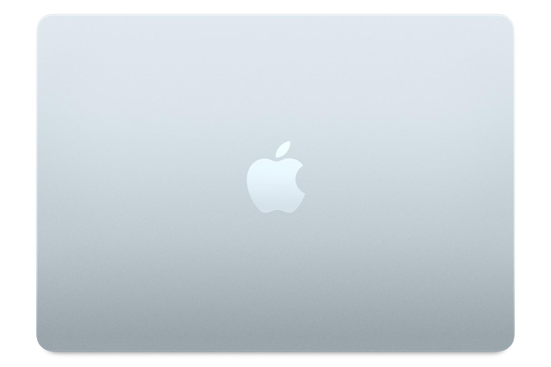 لپ تاپ مک بوک ایر 13 اینچی 2025 اپل آبی روشن از نمای بالا / Apple MacBook Air 13 2025 M4