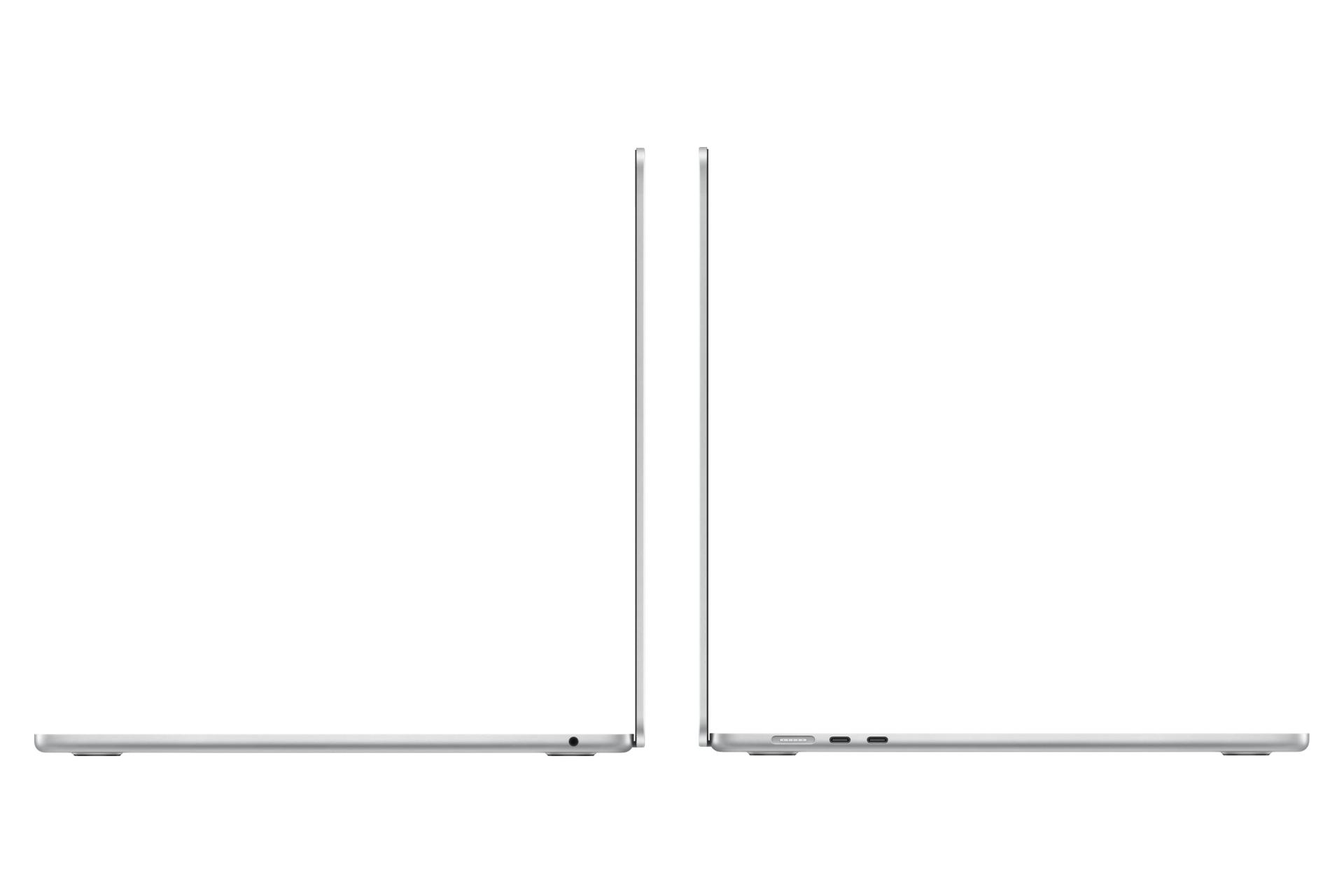 اتصالات لپ تاپ مک بوک ایر 15 اینچی 2025 اپل نقره ای / Apple MacBook Air 15 2025 M4
