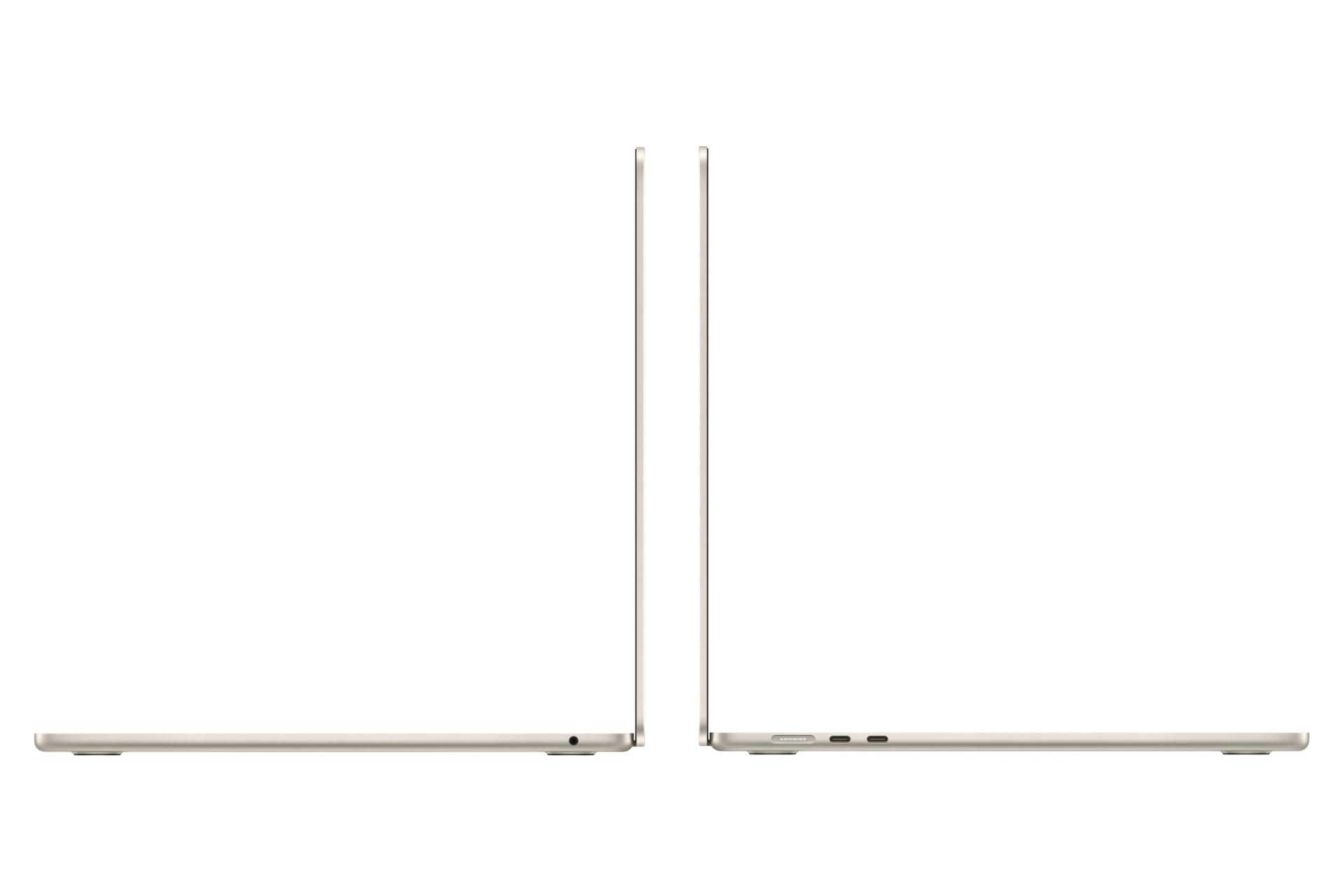 اتصالات لپ تاپ مک بوک ایر 15 اینچی 2025 اپل طلایی / Apple MacBook Air 15 2025 M4