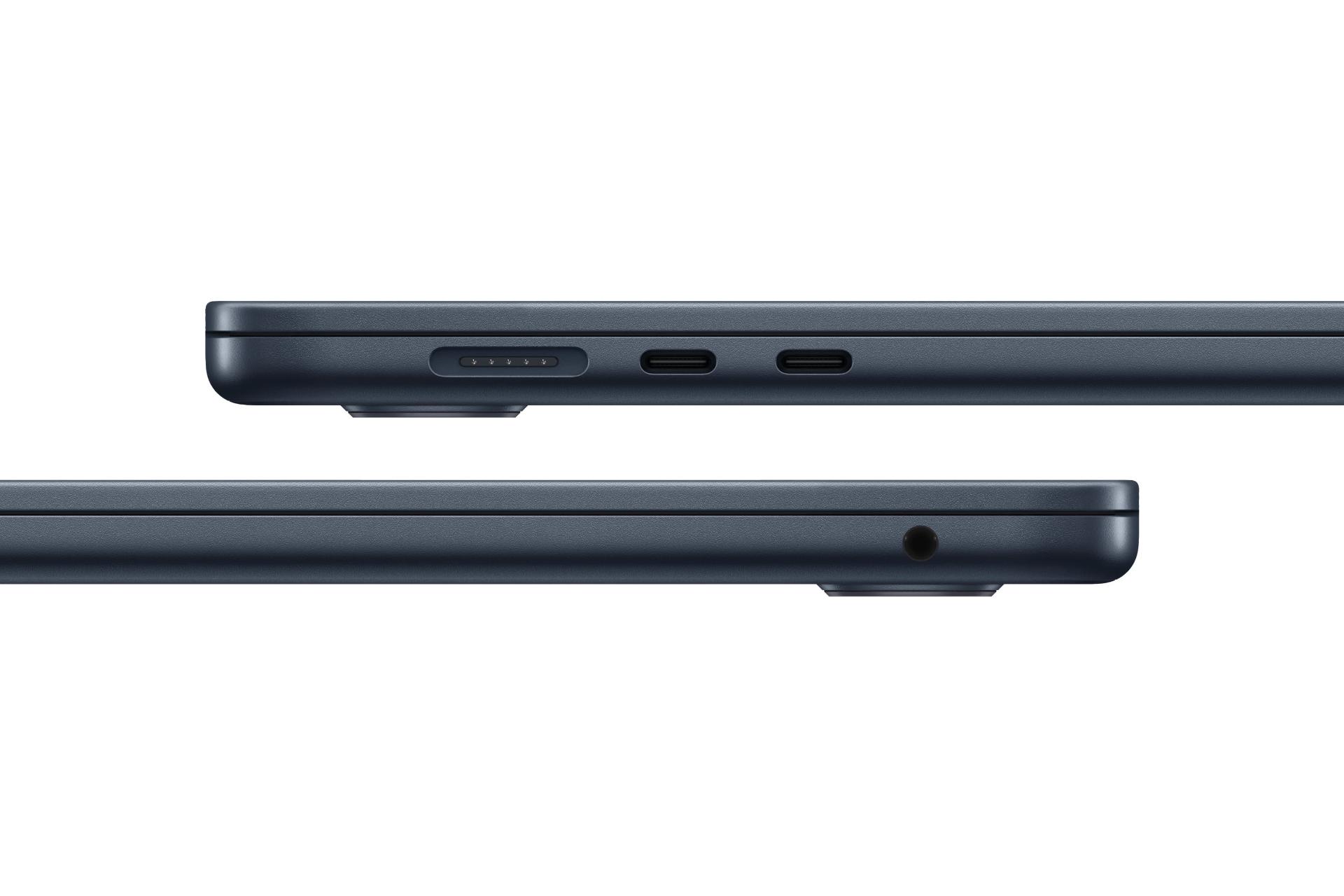 اتصالات لپ تاپ مک بوک ایر 15 اینچی 2025 اپل مشکی / Apple MacBook Air 15 2025 M4