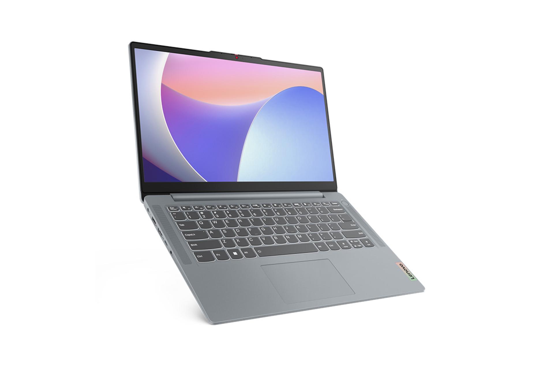 لپ تاپ لنوو Lenovo IdeaPad Slim 3 14IRH8 نمای جلو و چپ