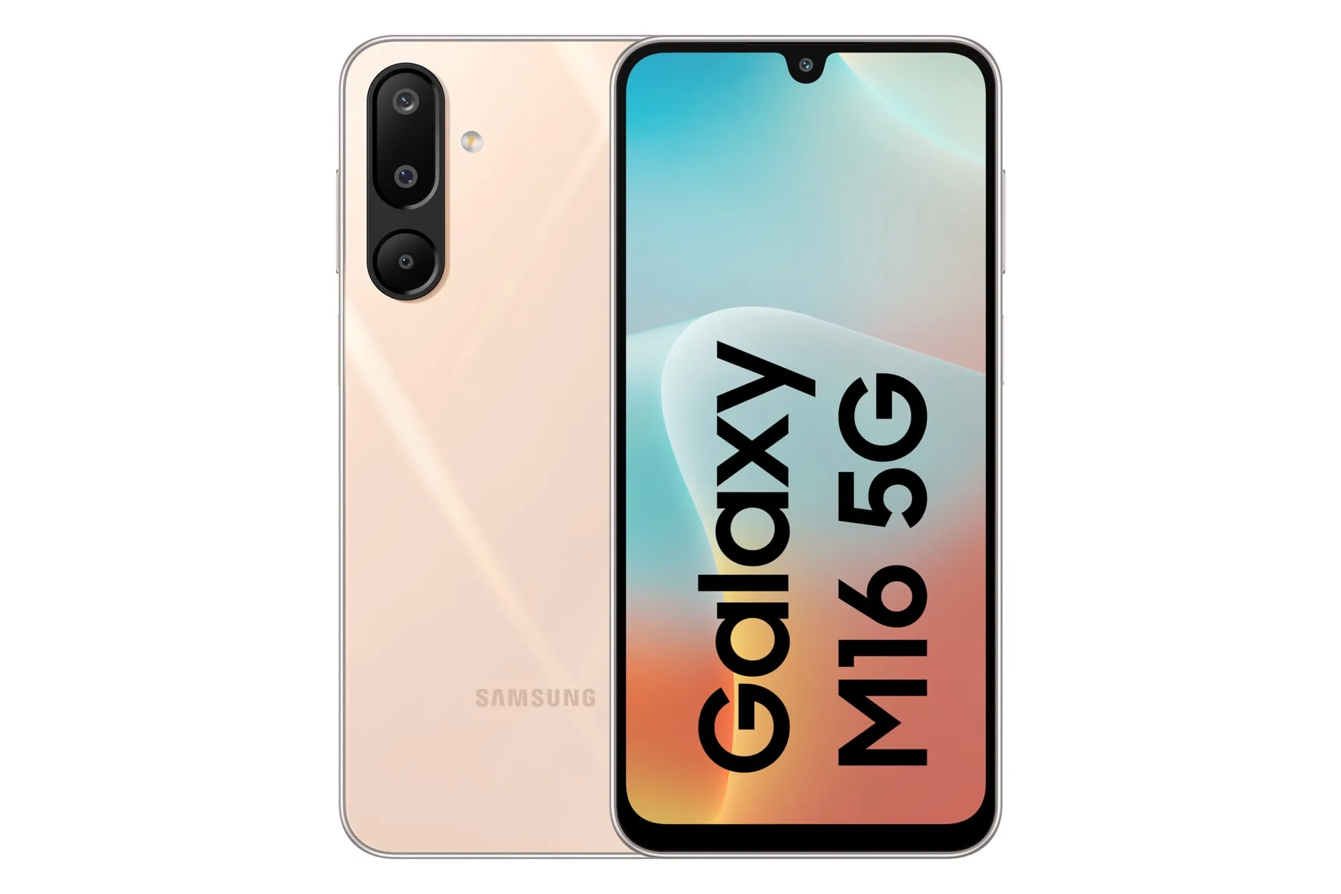 پنل جلو و پشت گوشی موبایل گلکسی M16 سامسونگ گلبهی / Samsung Galaxy M16