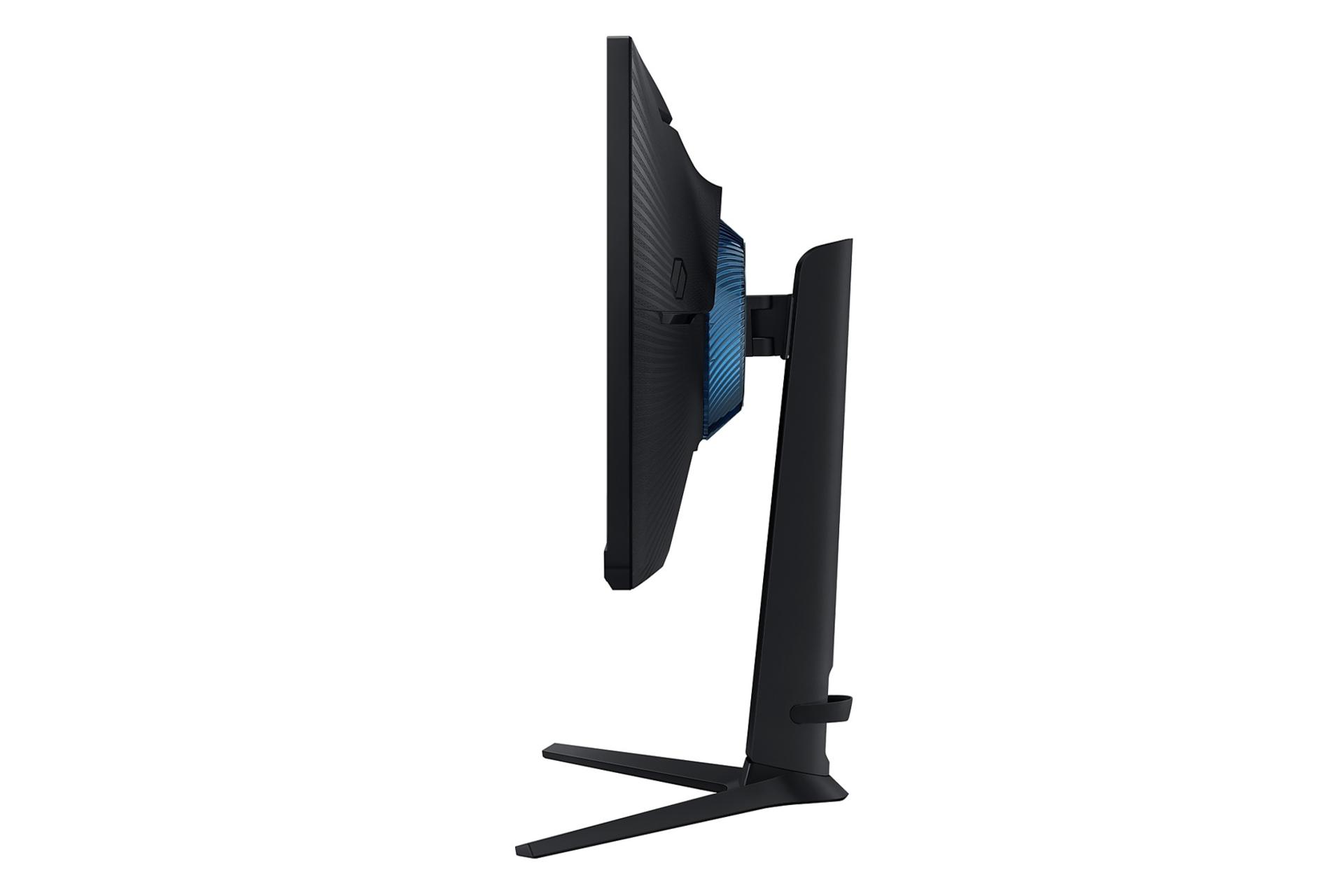 نمای کنار مانیتور سامسونگ 24 اینچ مدل Odyssey G3 S24DG30
