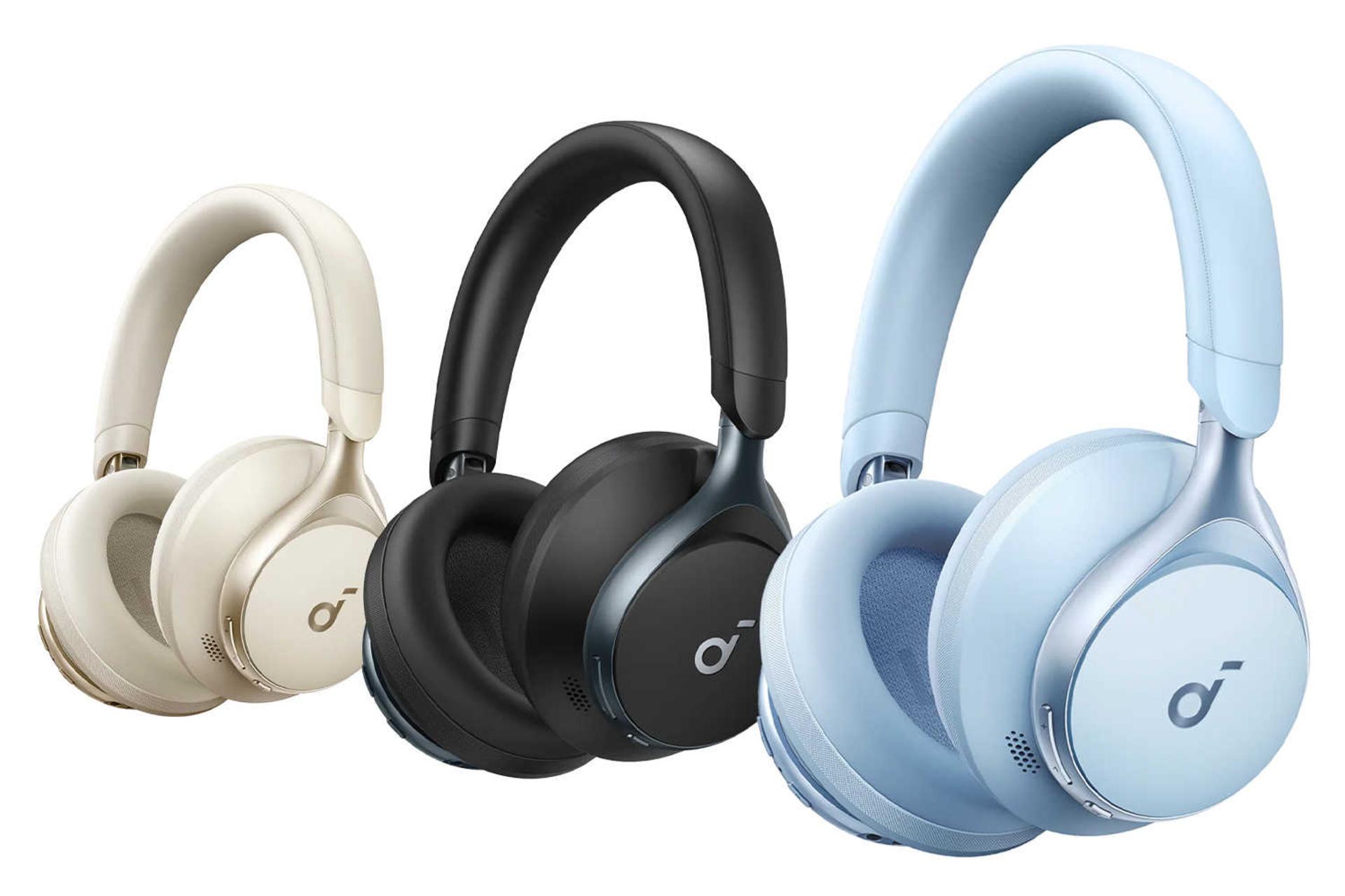 رنگبندی هدفون دور گوشی انکر SoundCore Space One