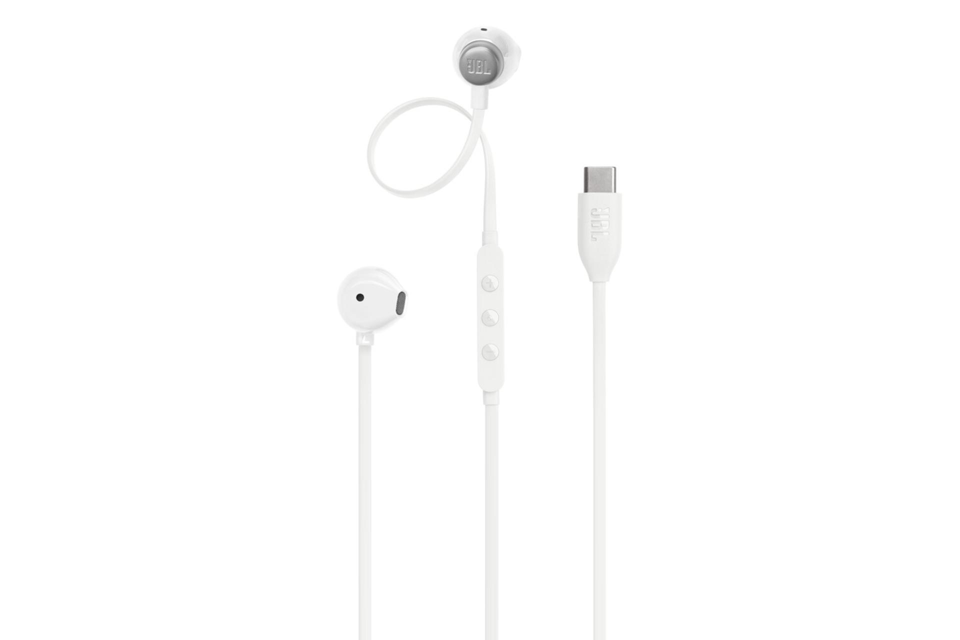 هدفون جی بی ال TUNE 305C USB رنگ سفید