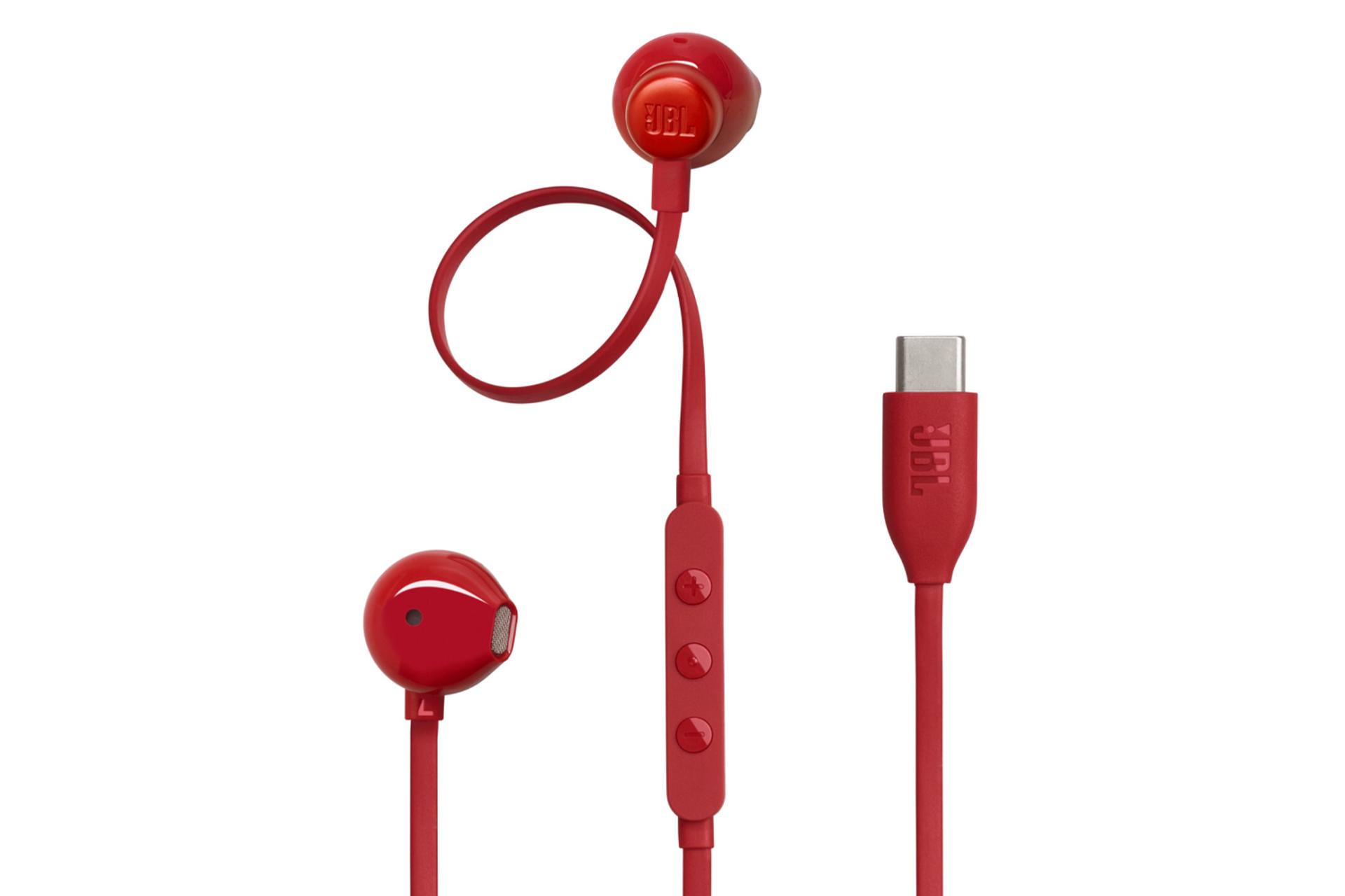 هدفون جی بی ال TUNE 305C USB رنگ قرمز