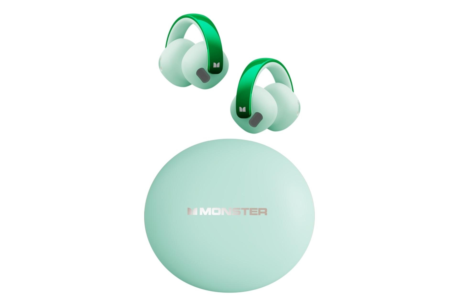 هدفون مانستر AIRMARS XKT30 رنگ سبز