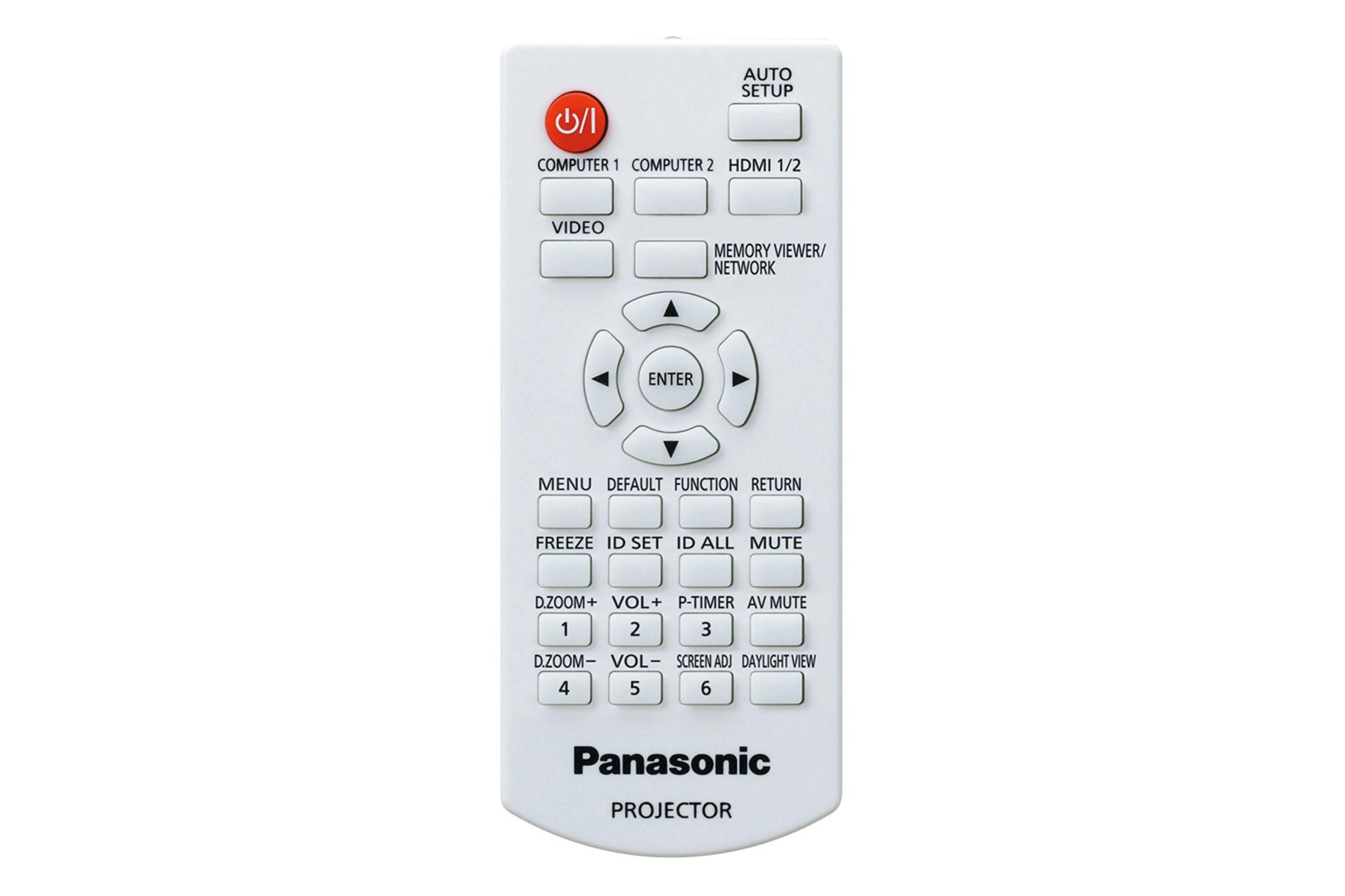 ویدیو پروژکتور پاناسونیک Panasonic PT-TW380 ریموت کنترل