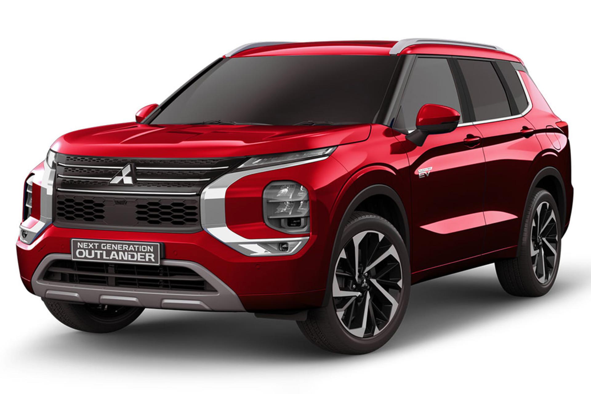 خودرو میتسوبیشی اوتلندر Mitsubishi Outlander H-Line 2024 رنگ قرمز