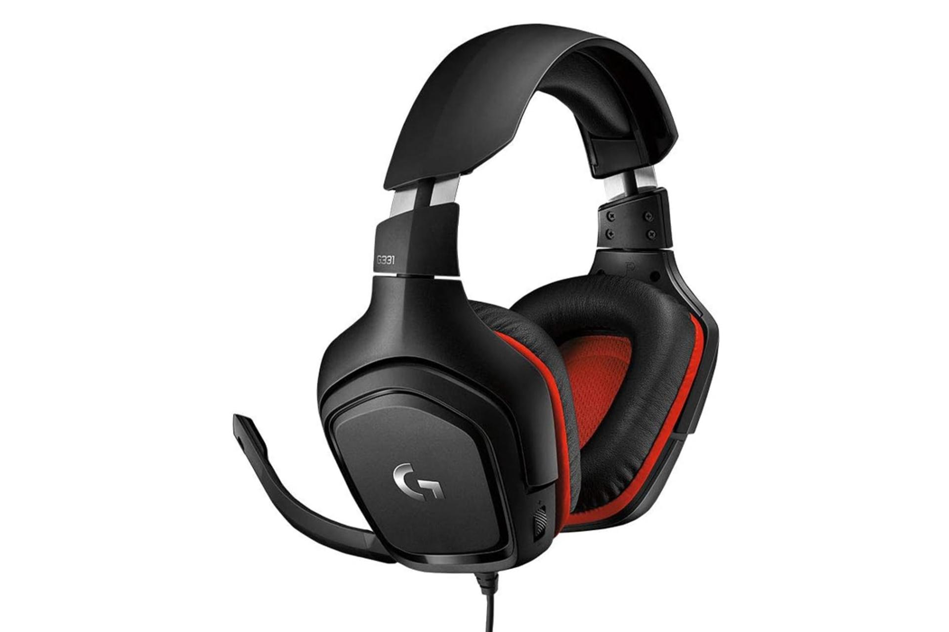 ابعاد و اندازه هدفون لاجیتک G331