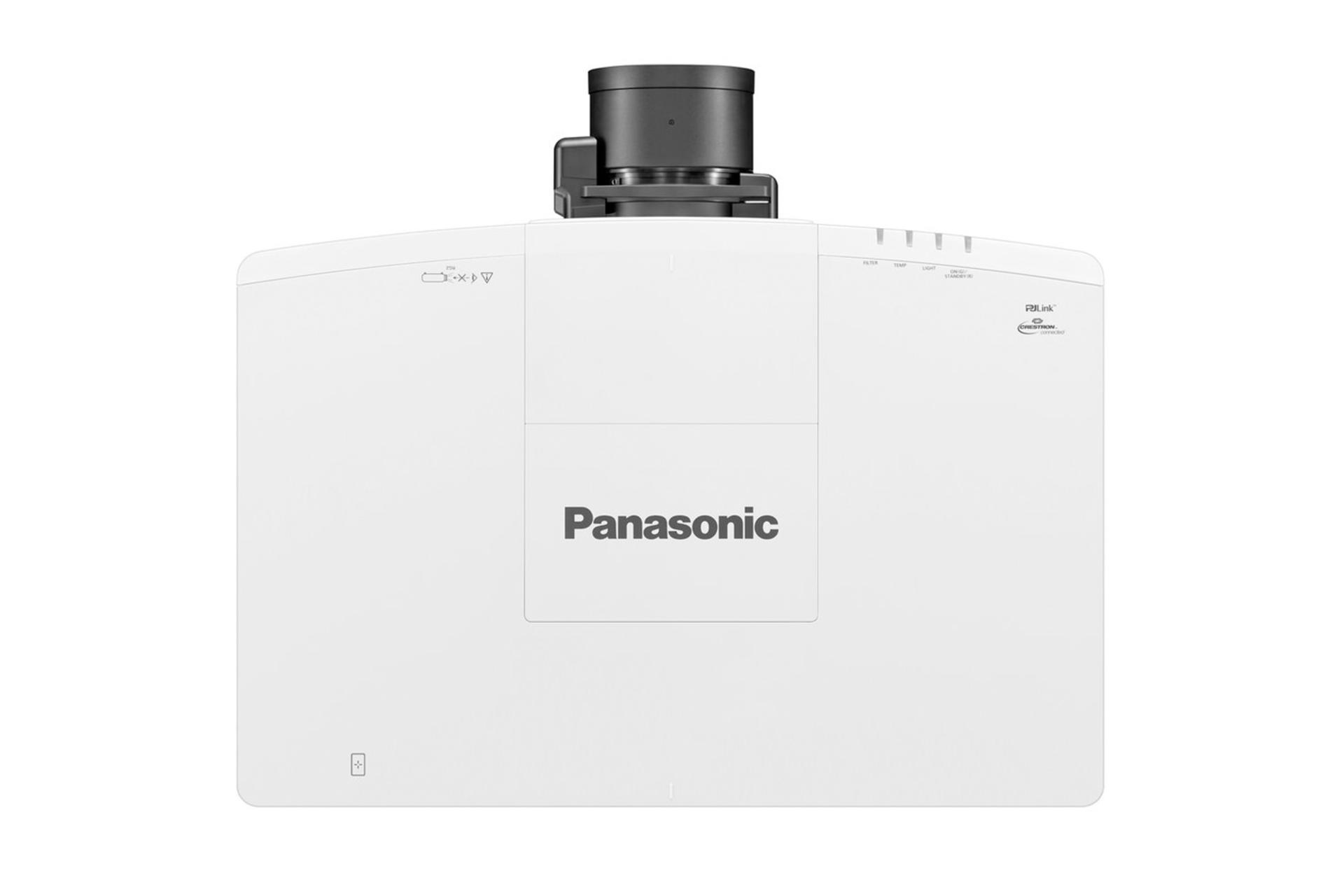 ویدیو پروژکتور پاناسونیک Panasonic PT-MZ11K رنگ سفید نمای بالا