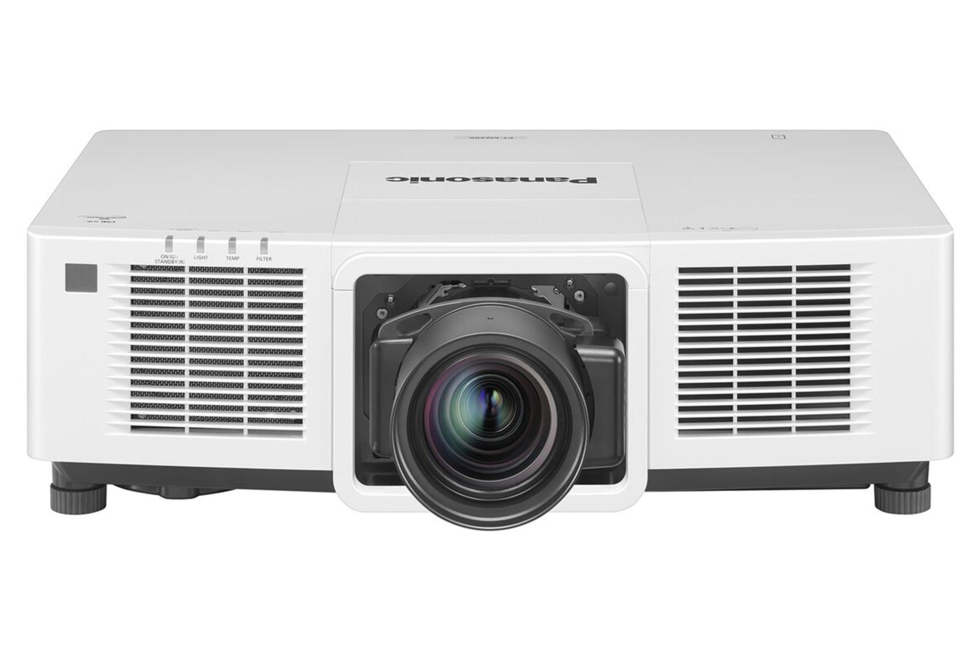 ویدیو پروژکتور پاناسونیک Panasonic PT-MZ11K رنگ سفید نمای جلو