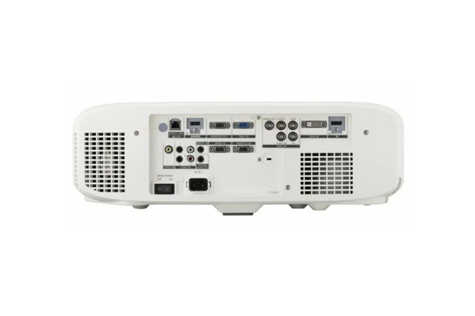 ویدیو پروژکتور پاناسونیک Panasonic PT-EX610 نمای پشت و درگاه ها