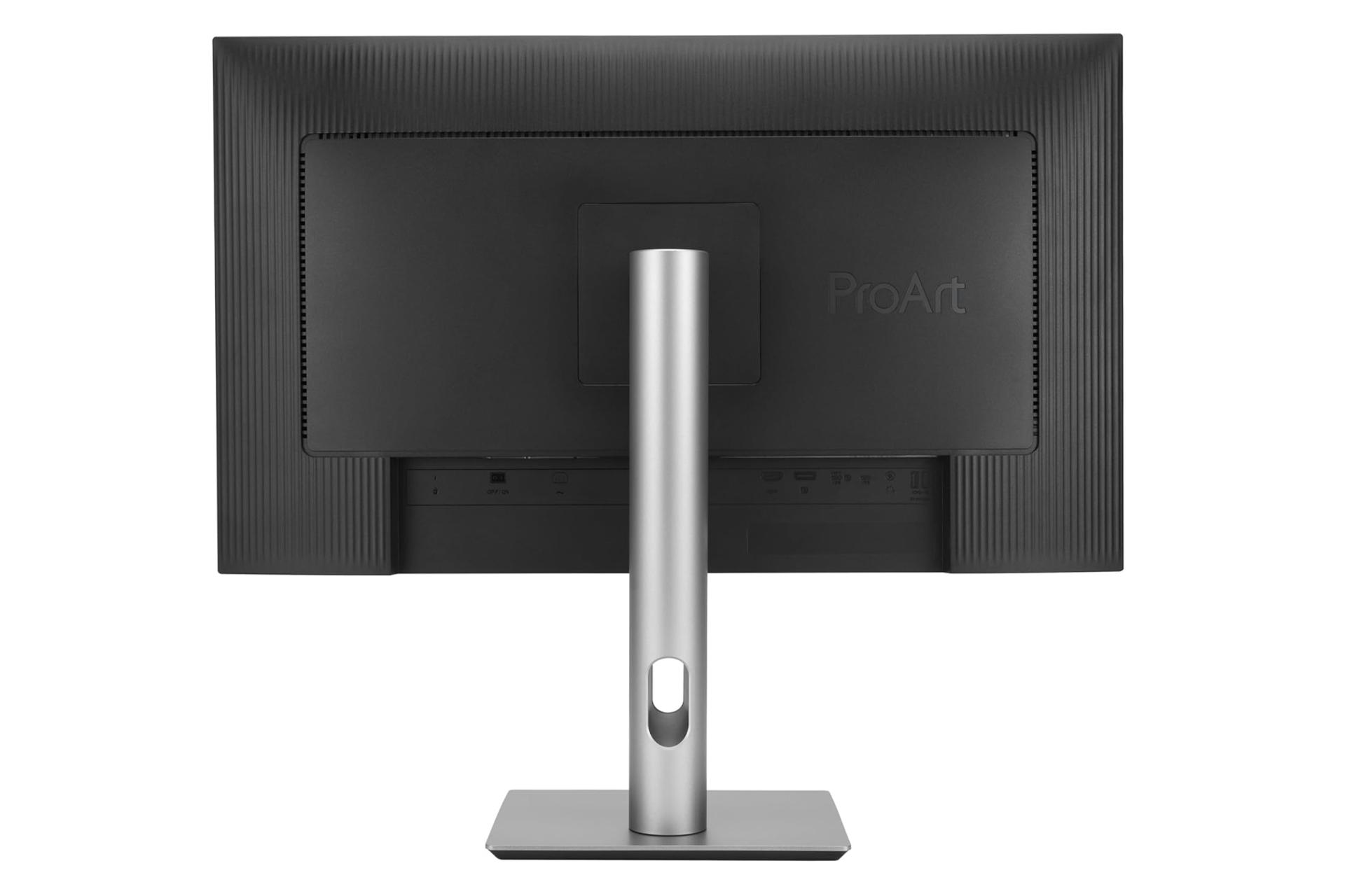 نمای پشت و بدنه مانیتور ایسوس 27 اینچ مدل ProArt PA27JCV
