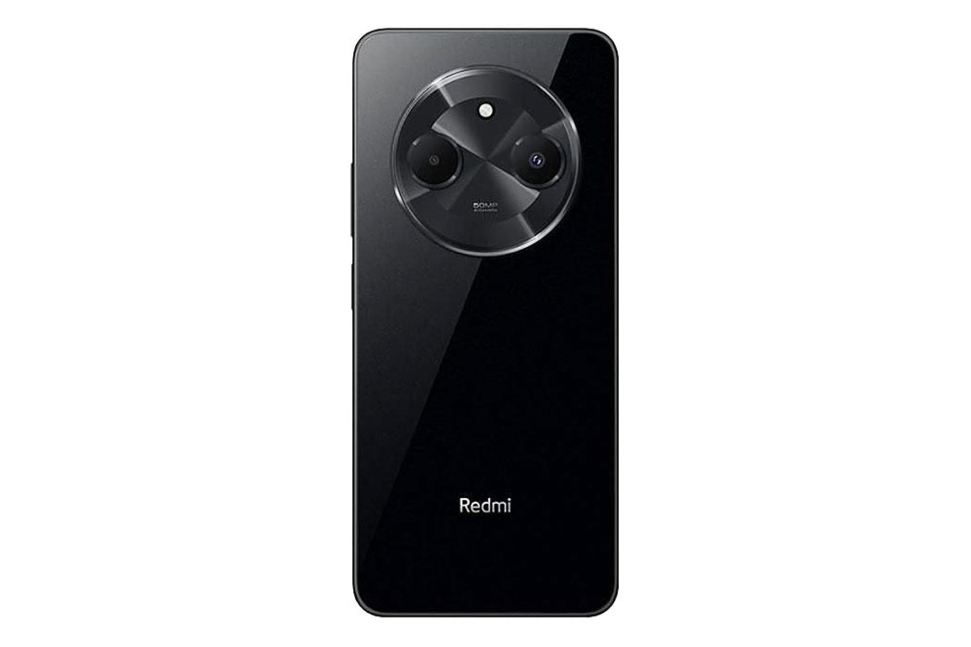 پنل پشت و چینش دوربین گوشی موبایل ردمی A3 پرو شیائومی مشکی / Xiaomi Redmi A3 Pro